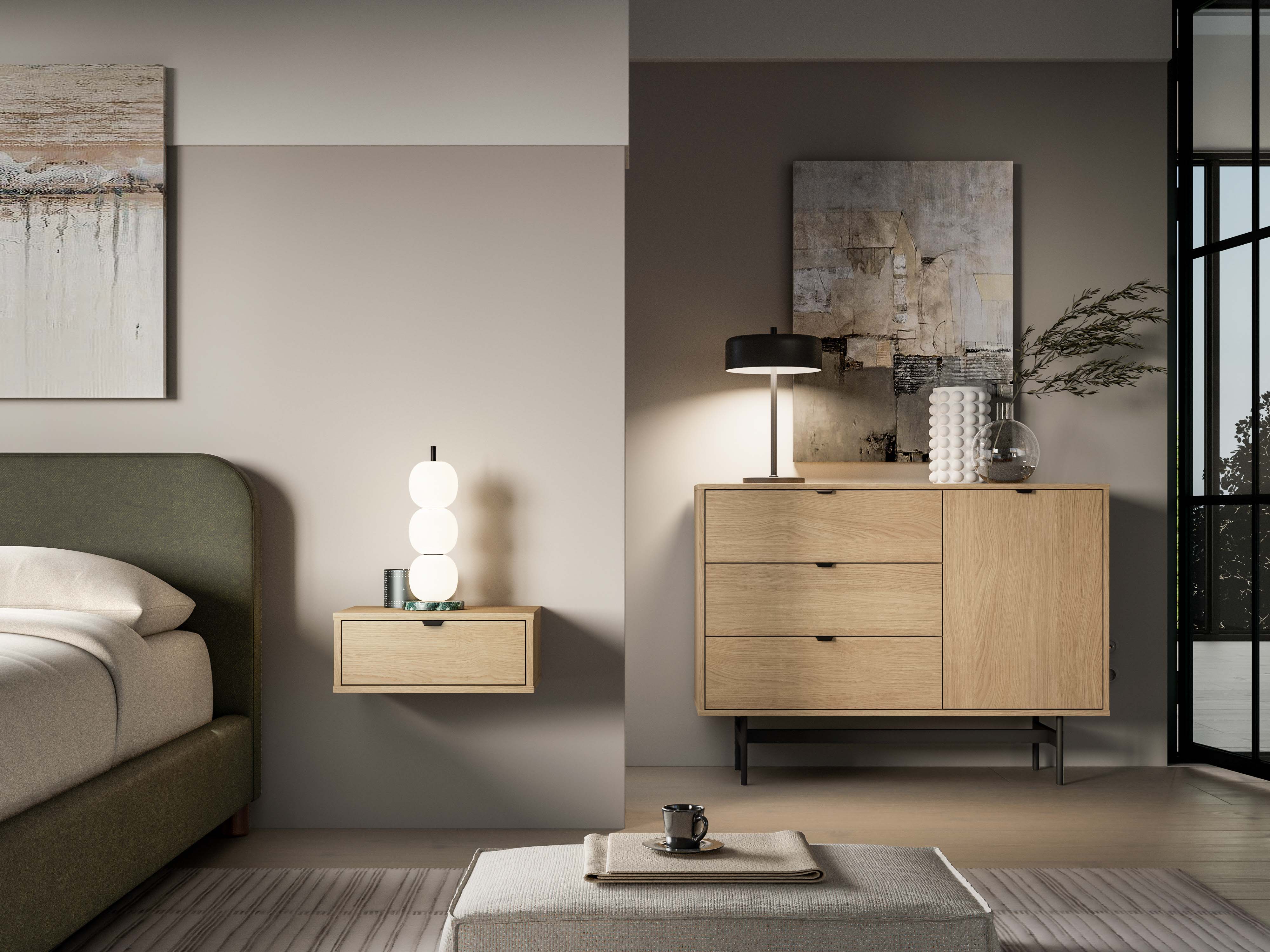 Éjjeliszekrény Morsero 107