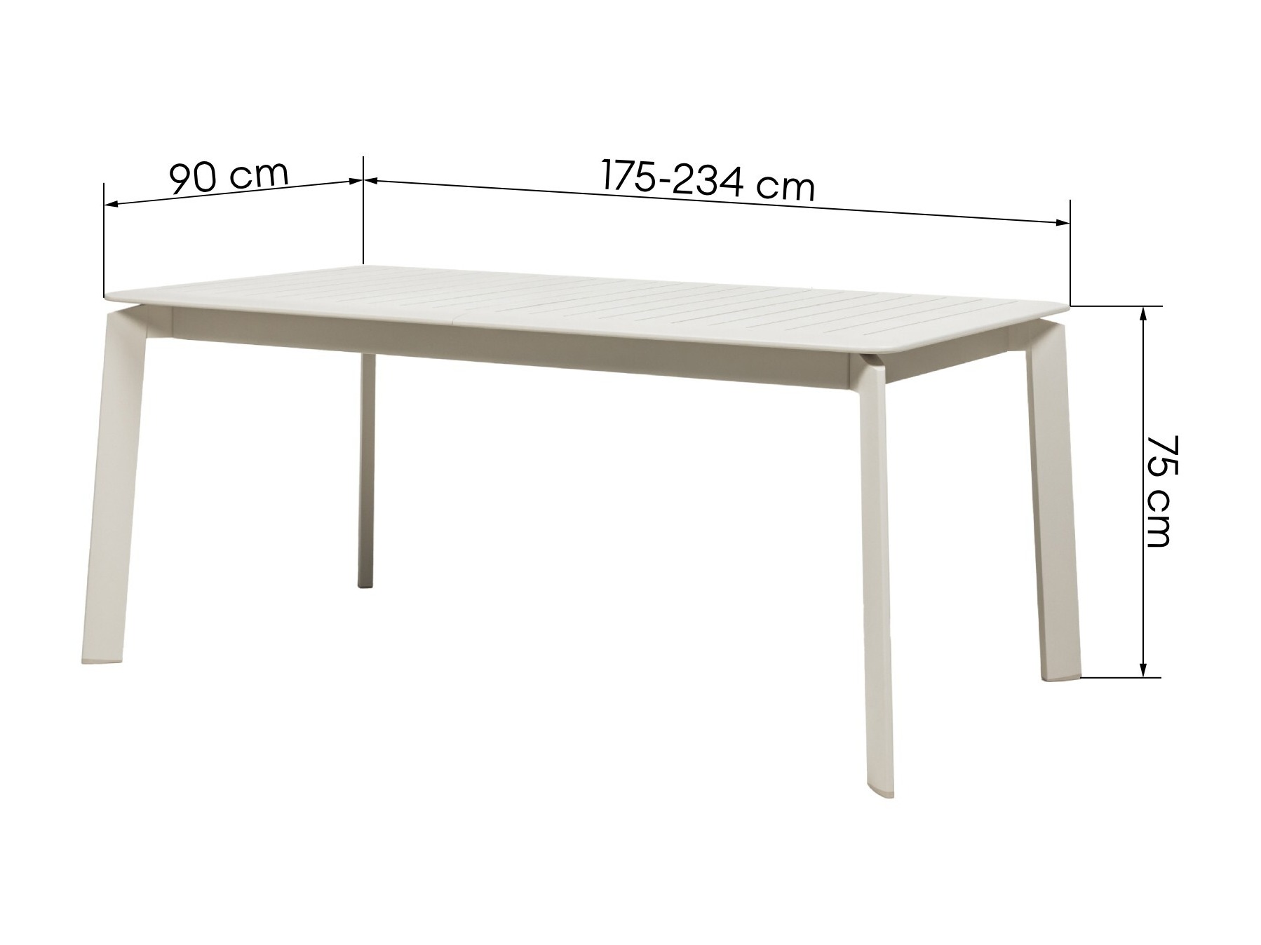 Kerti asztal Burleson 675