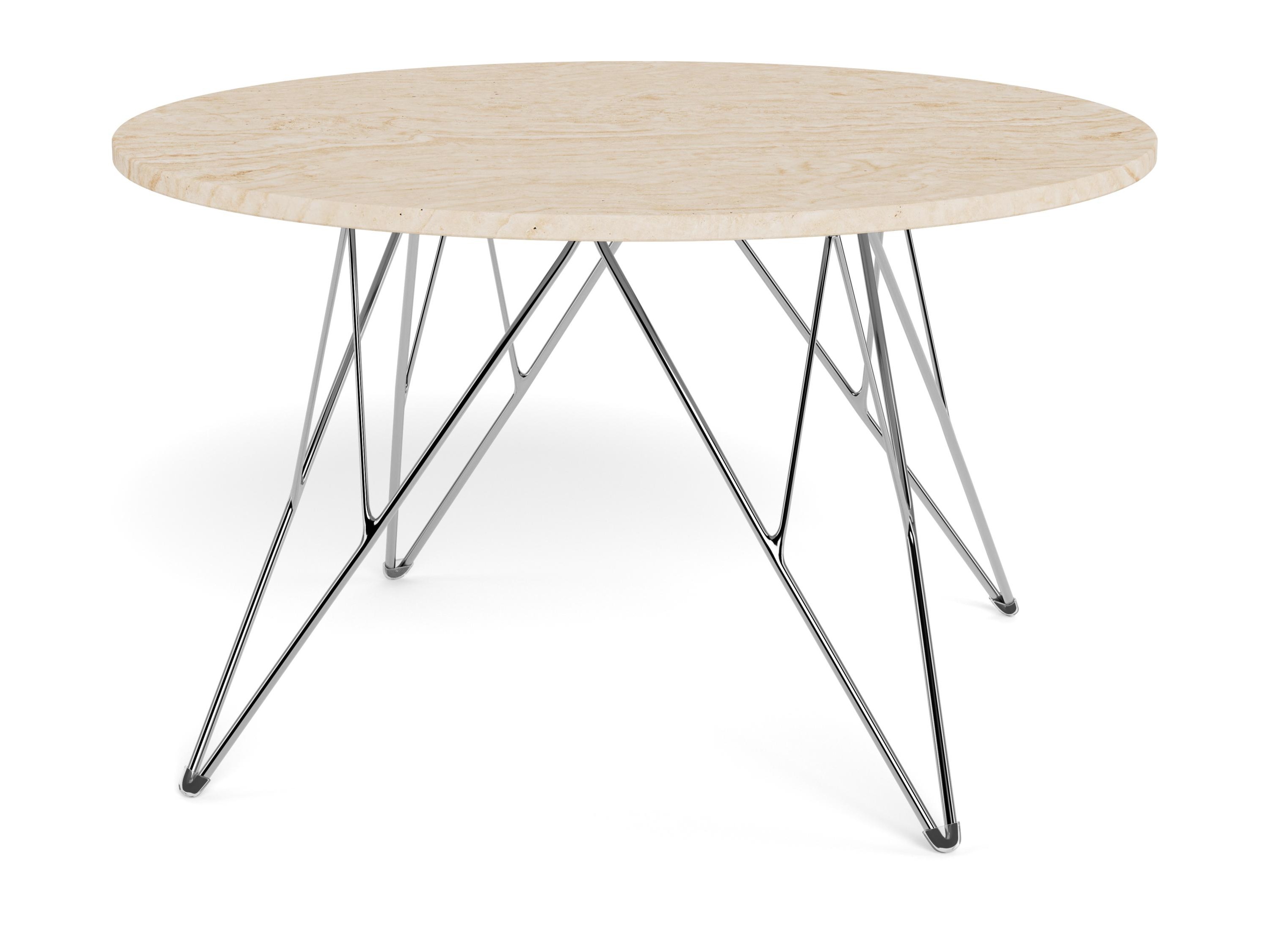 Dohányzóasztal Norsica 820 (Bézs + Ezüst)