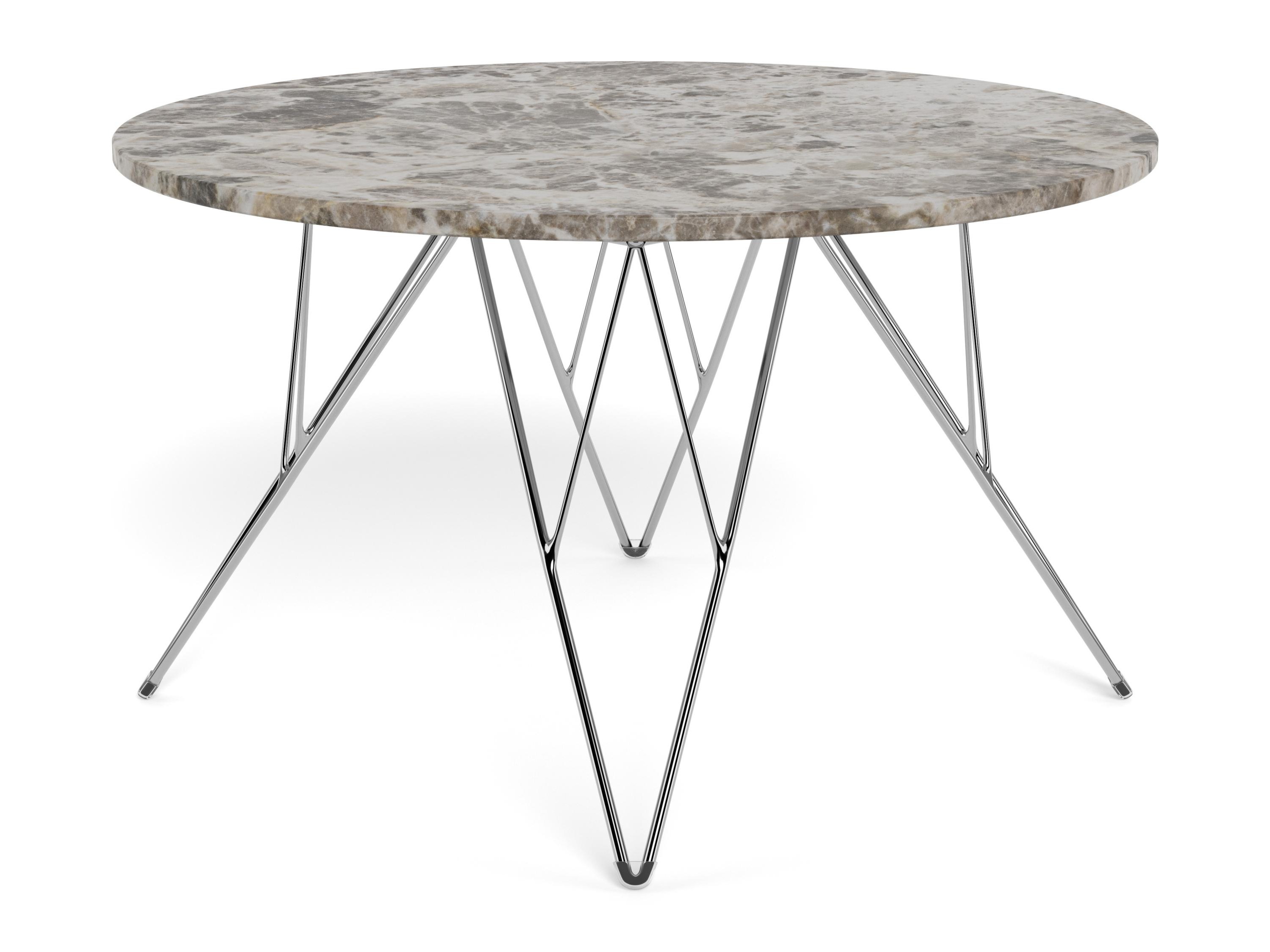 Dohányzóasztal Norsica 820 (Szürke + Ezüst)