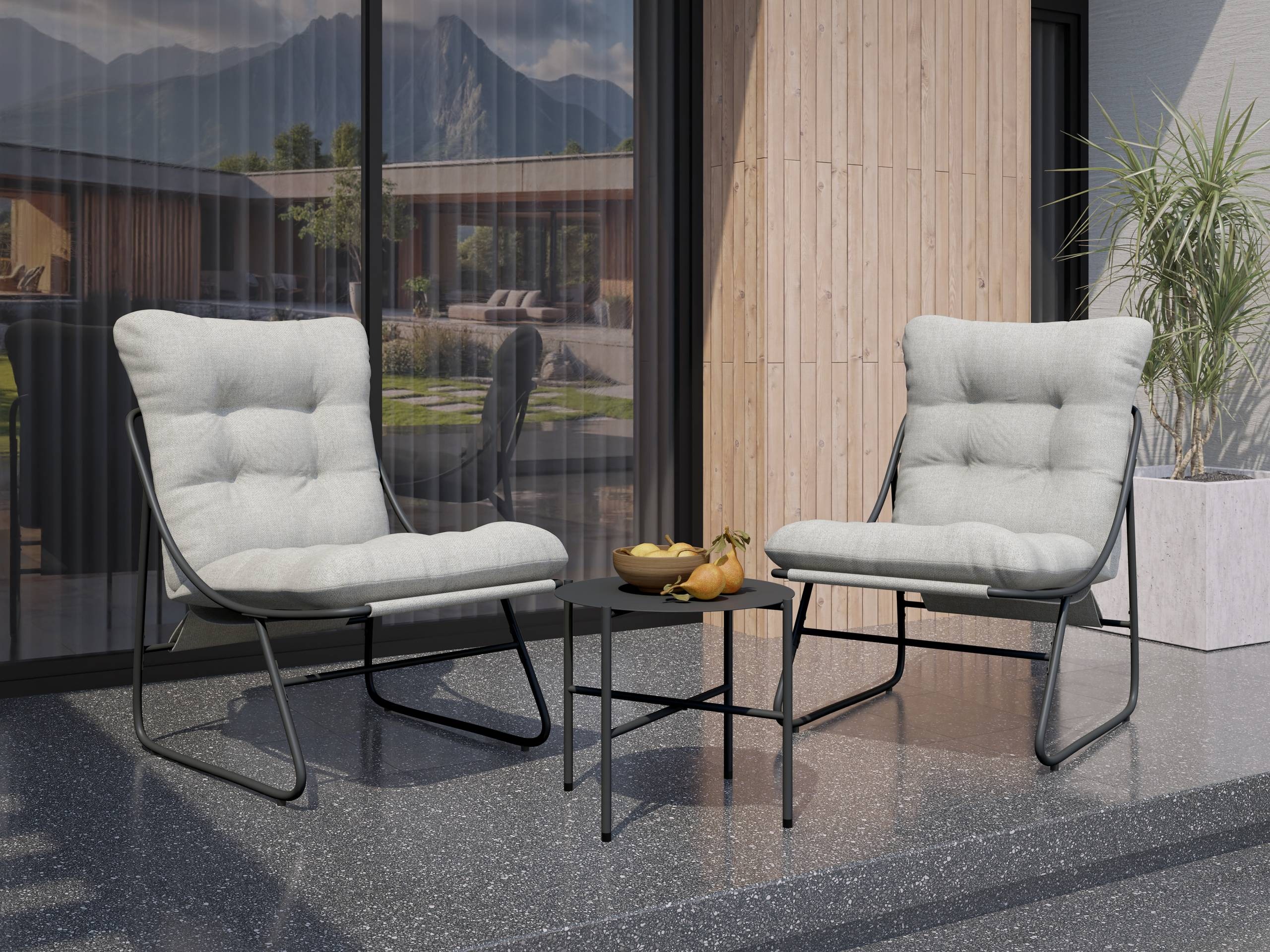 Erkélybútor-készlet Spatium