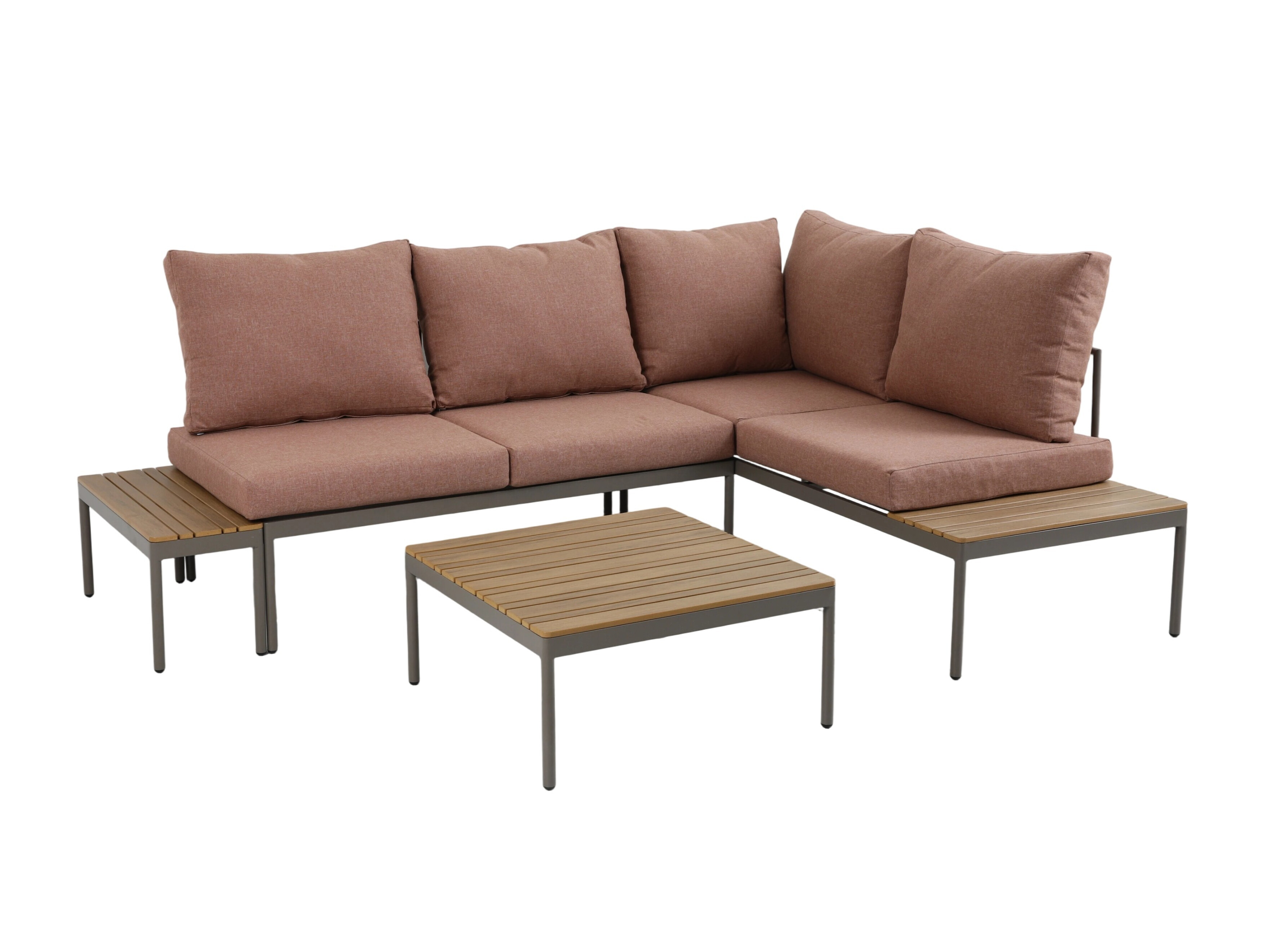 Kerti bútor Burleson 696 (Szürkés barna)