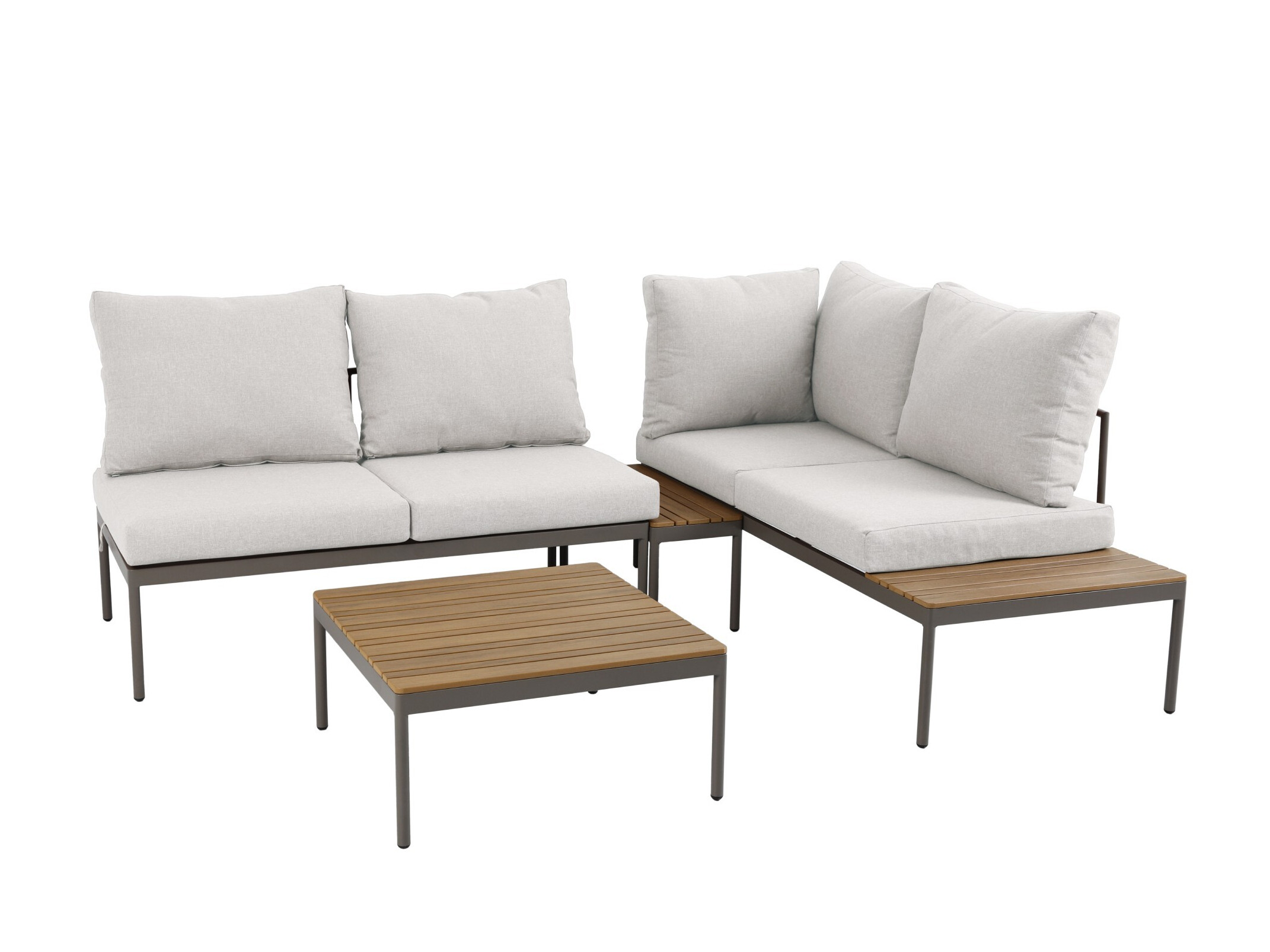 Kerti bútor Burleson 696 (Szürkés bézs)