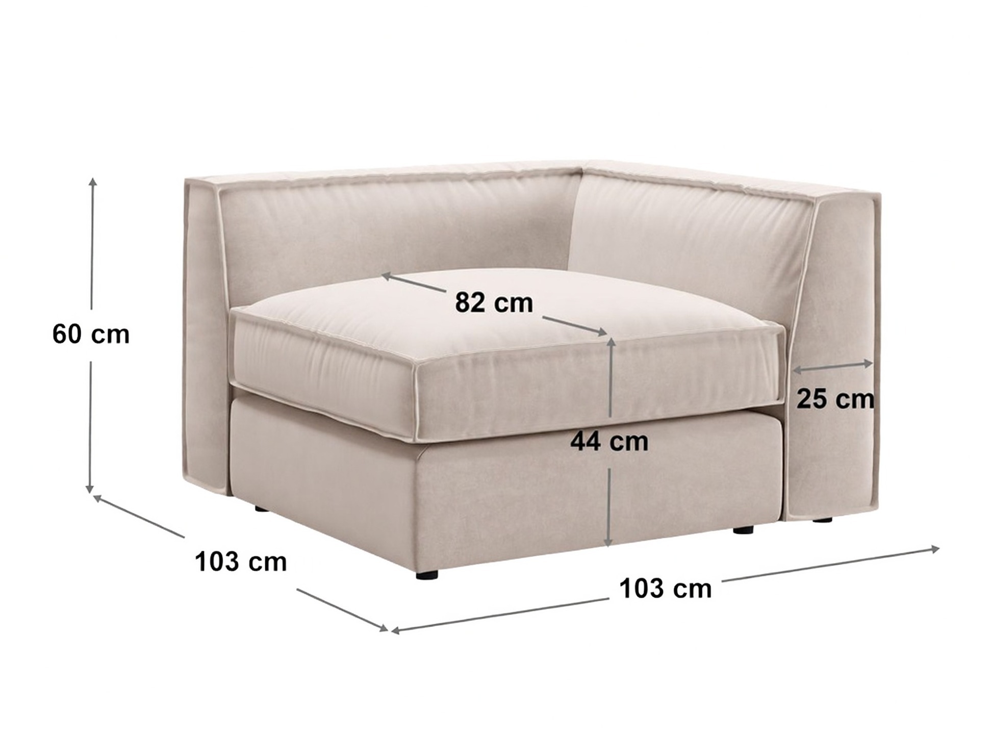 Moduláris fotelek Dalodei 101 (Salvador 19)