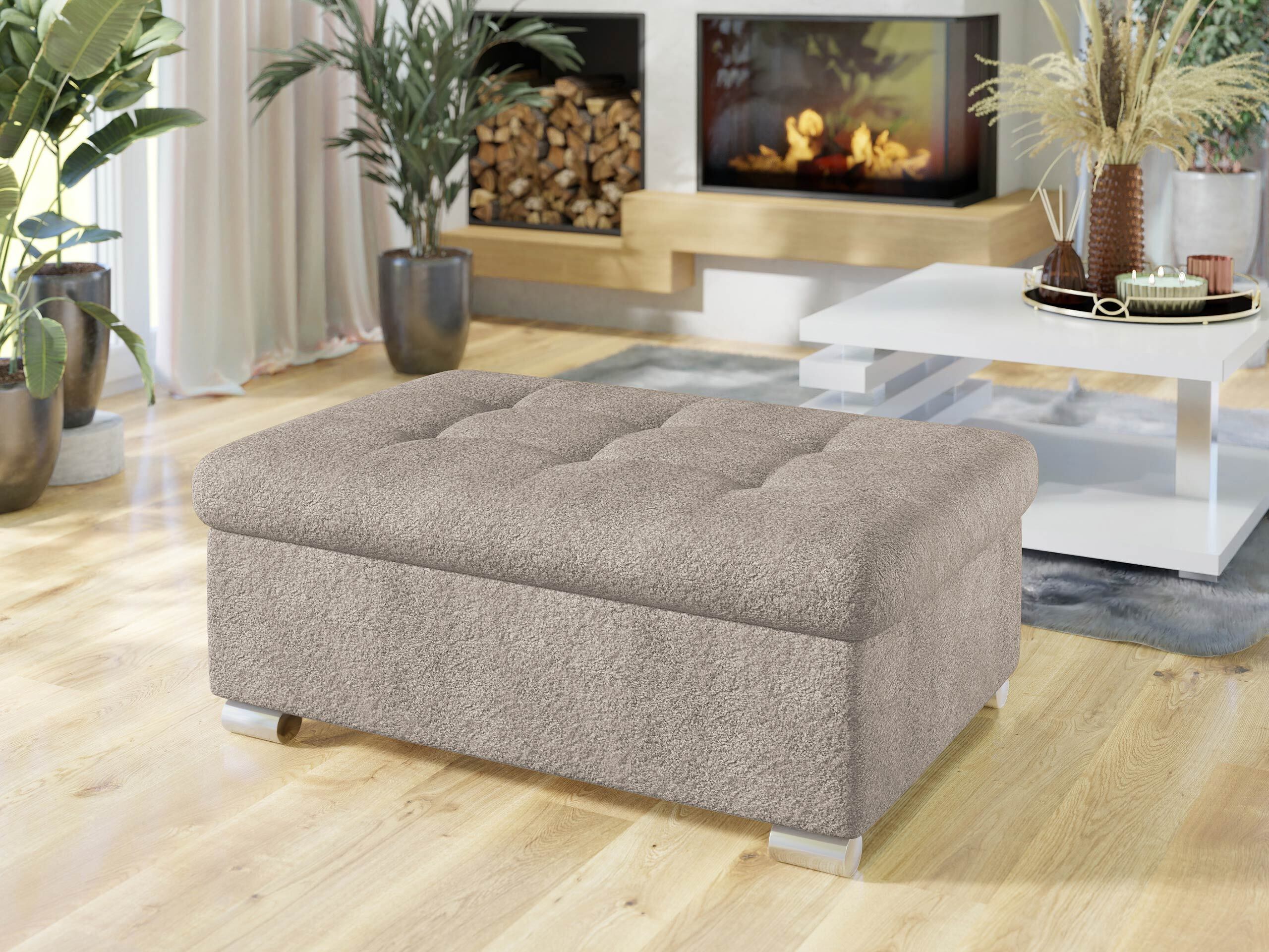 Kárpitozott pad Comfivo Gemma I (Coral 50)