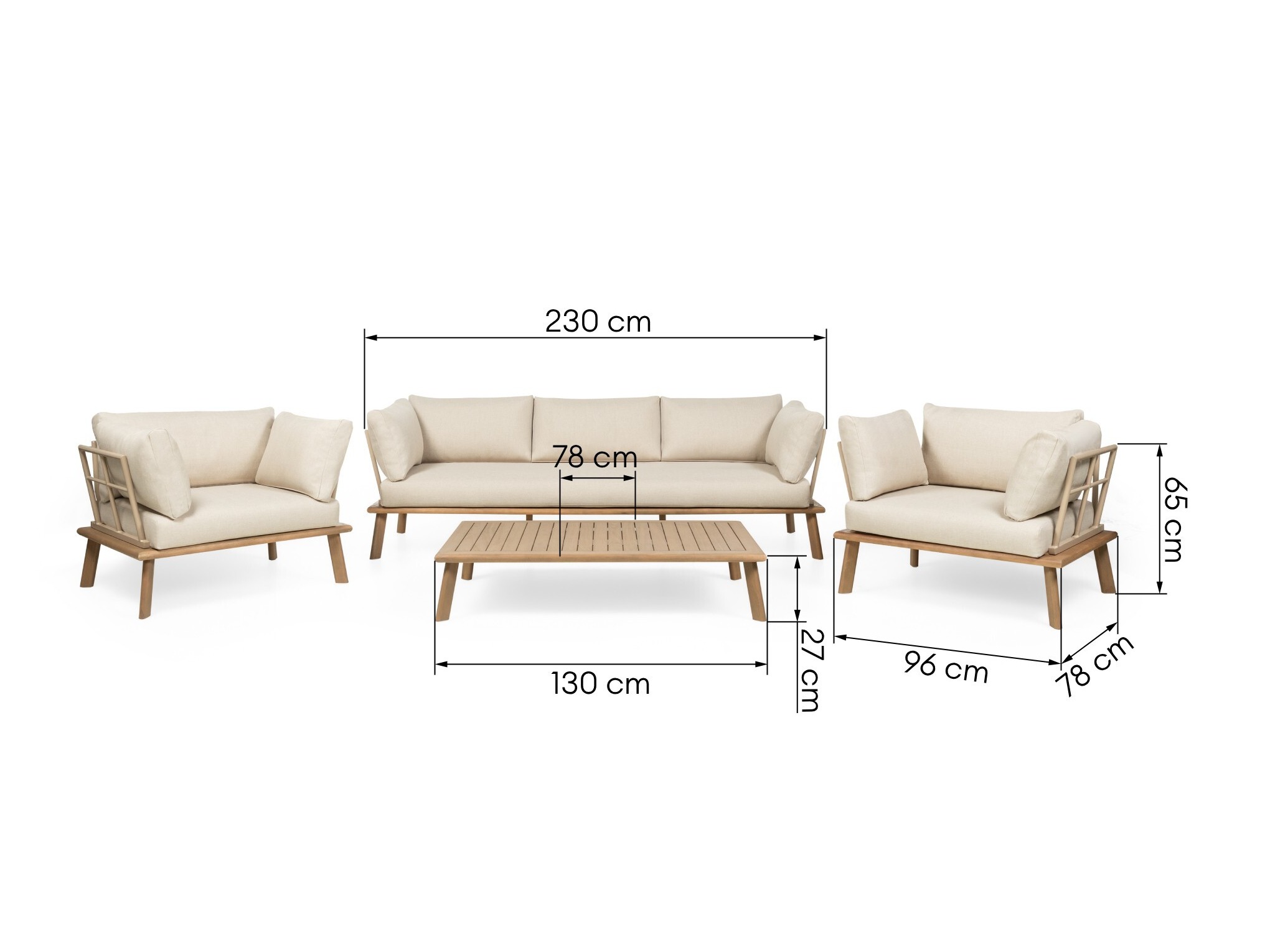 Kerti bútor Burleson 711