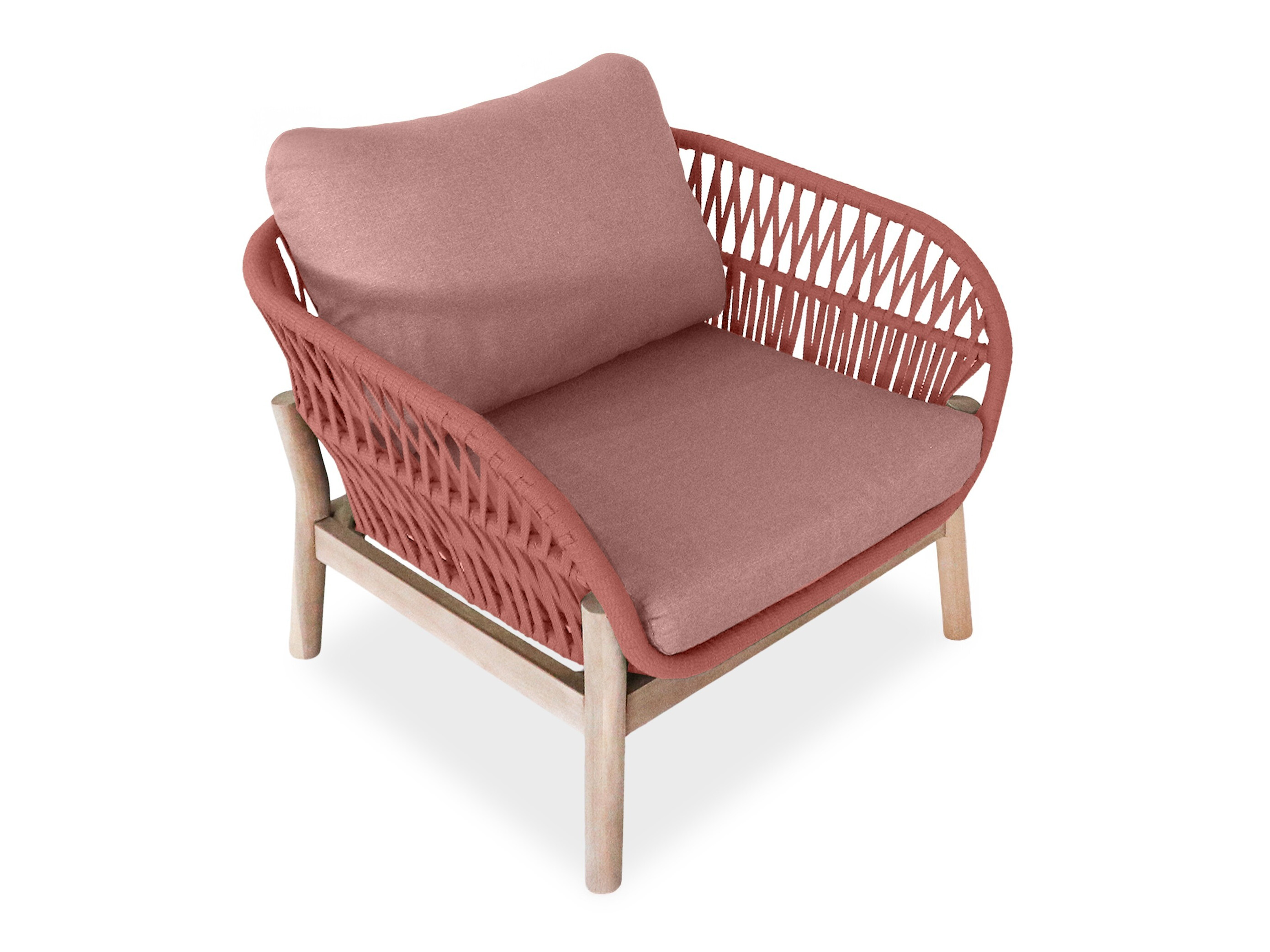 Kerti bútor Burleson 712 (Rózsaszín)