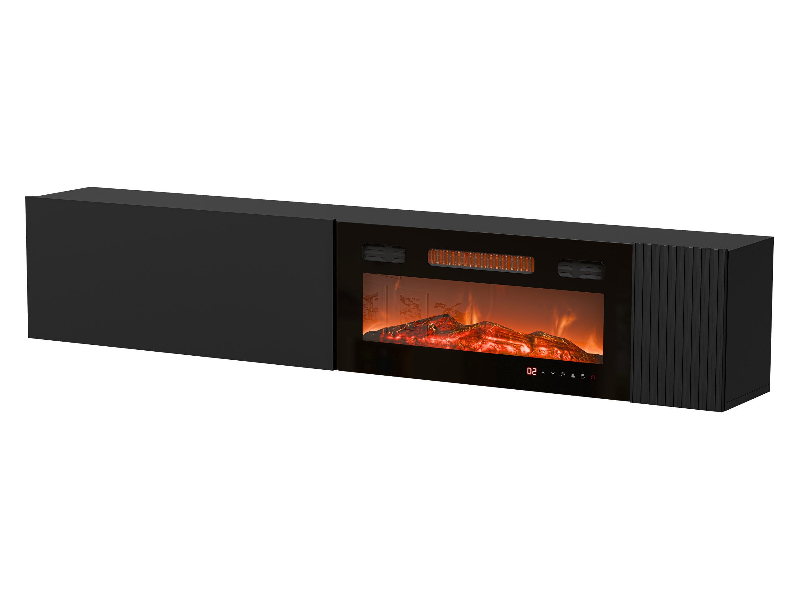 TV-állvány Species I (Fekete)