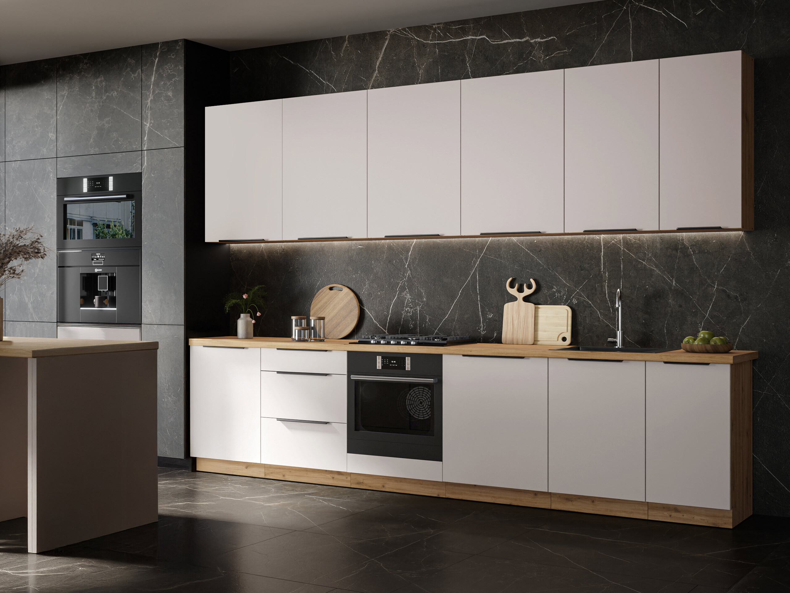 Moduláris fali szekrény Sole 119