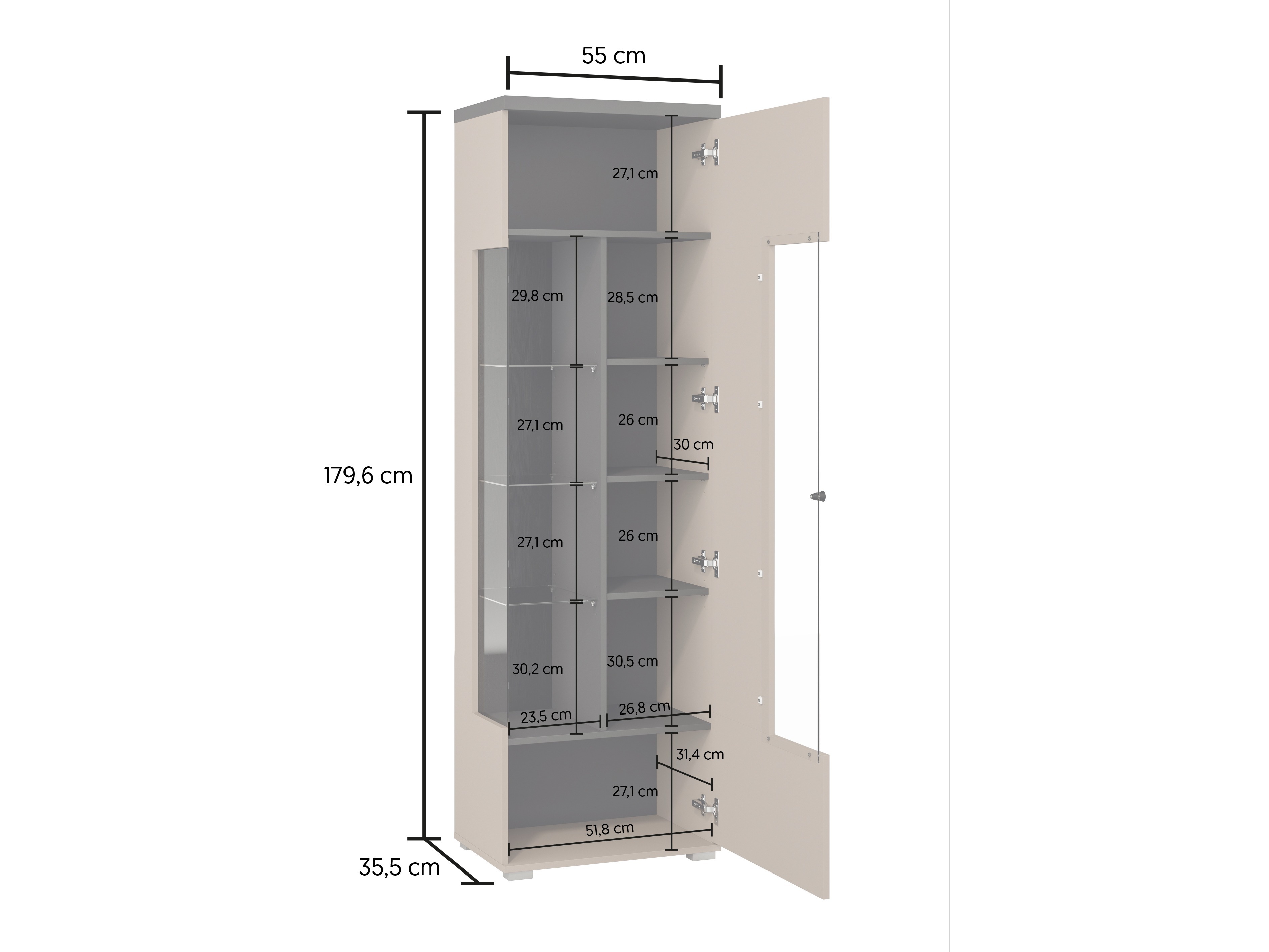 Könyvespolc Virvele 103