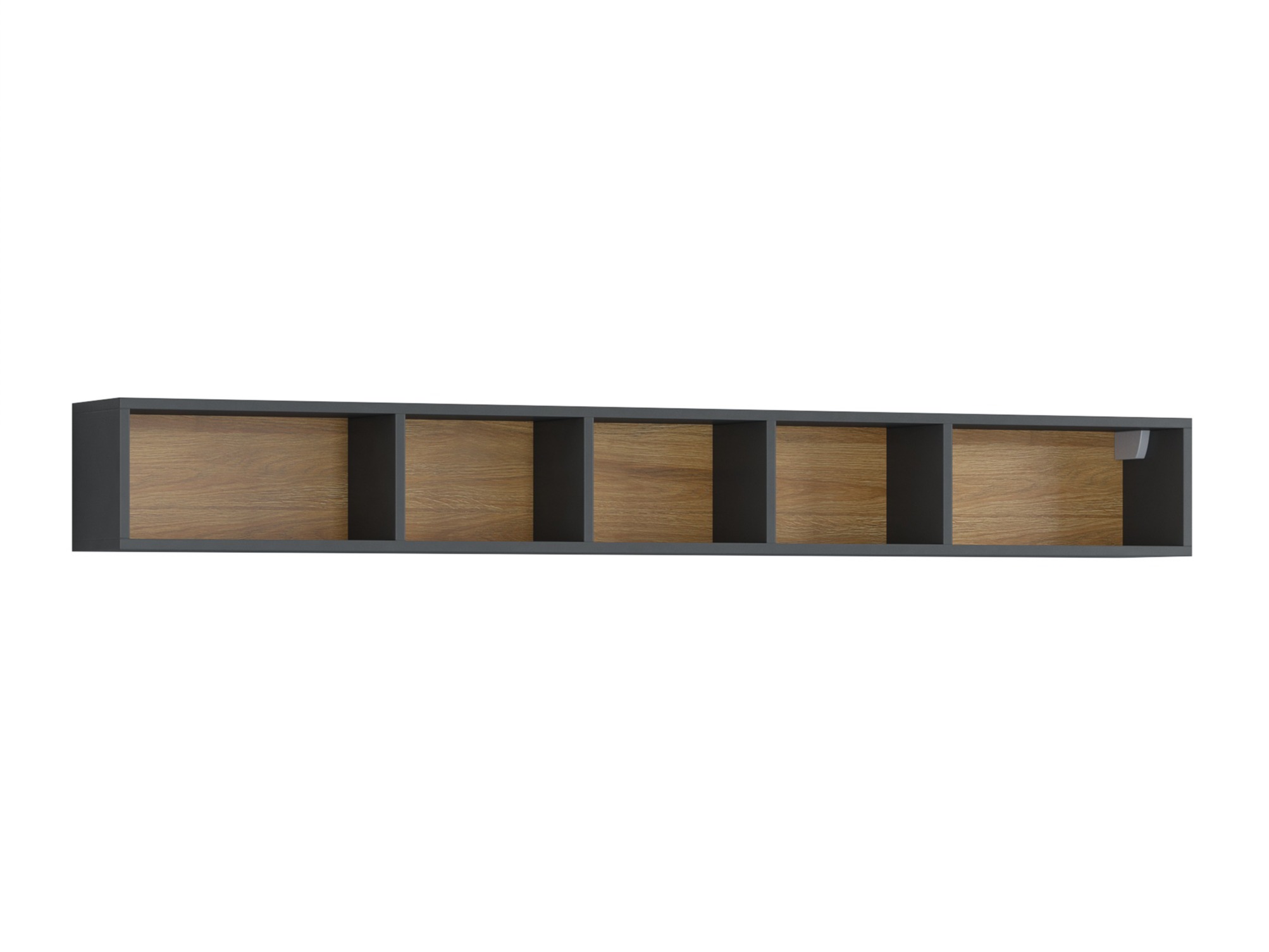 Nappali szett Torsone 104 (Antracit + Gloss antracit + Grandson tölgy)