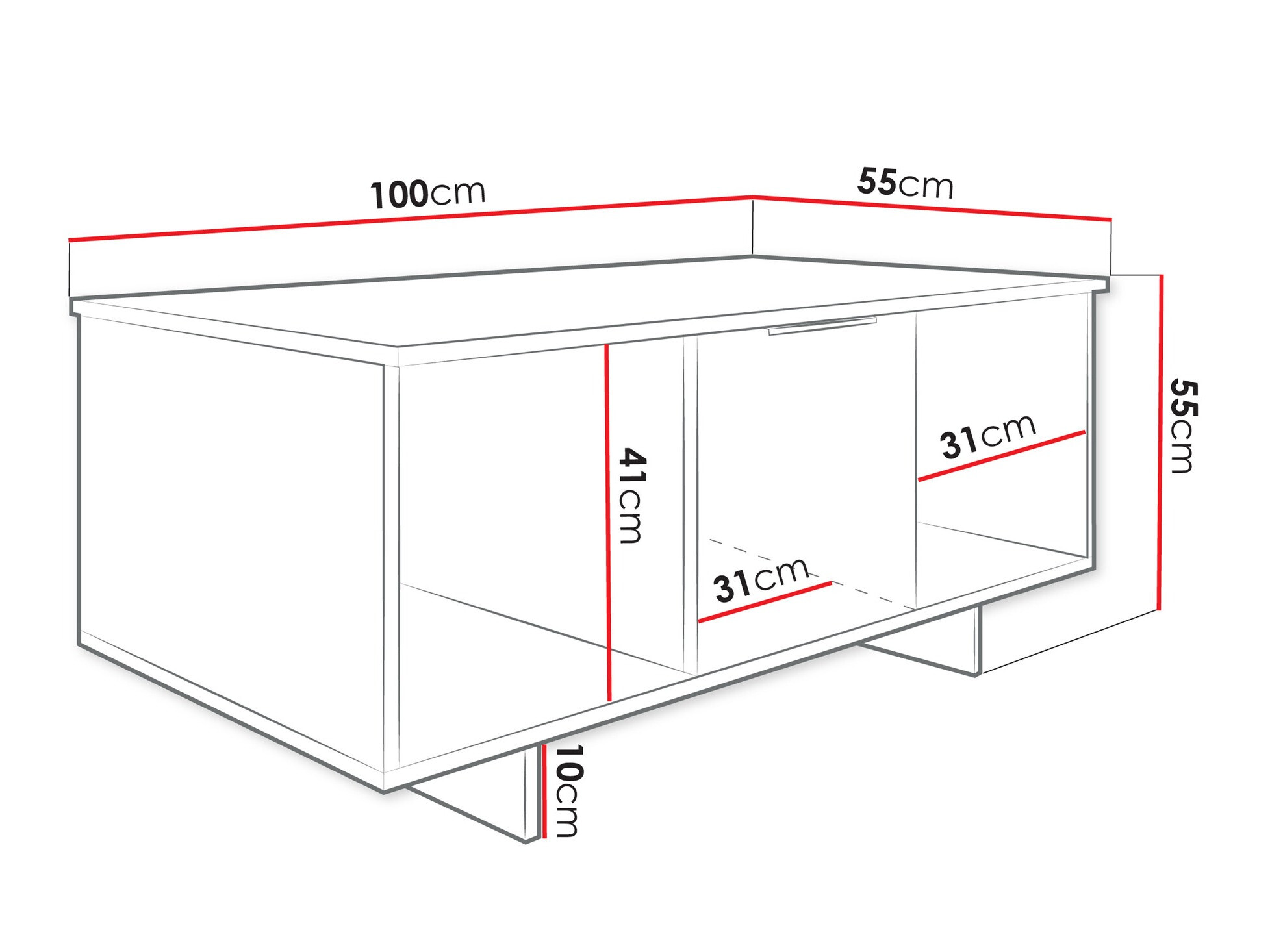 Dohányzóasztal SH11591