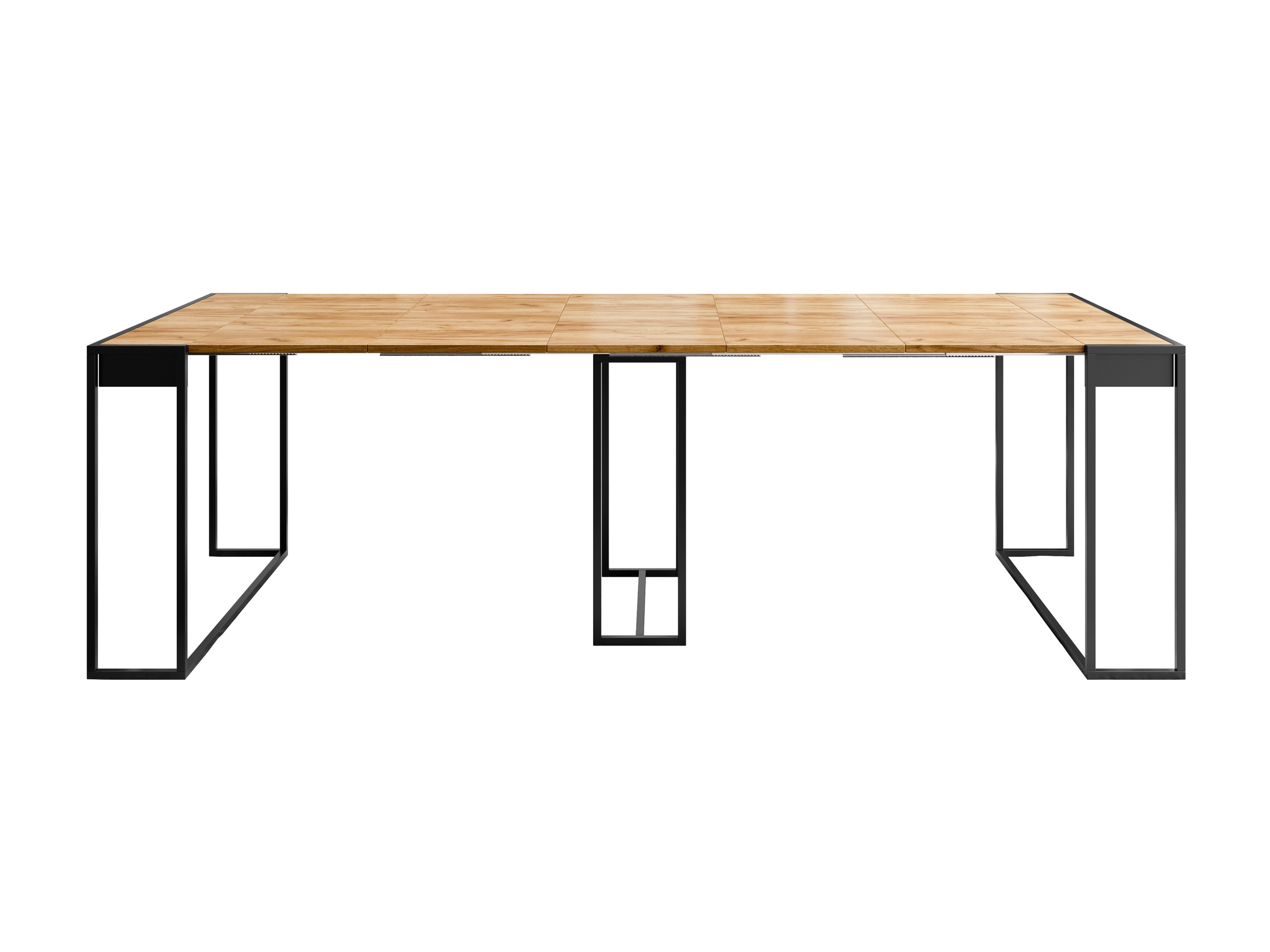 Összecsukható asztal Oswego 180 (Fekete + Craft tölgy)