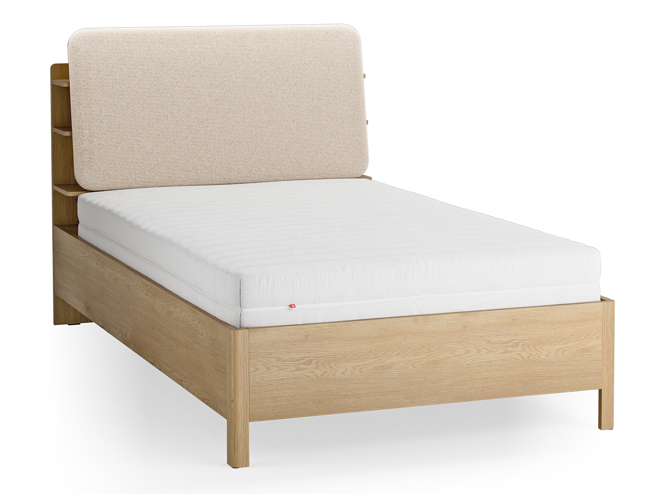 Ágy Ruvcamu 108 (Tölgy + Ekrü fehér)