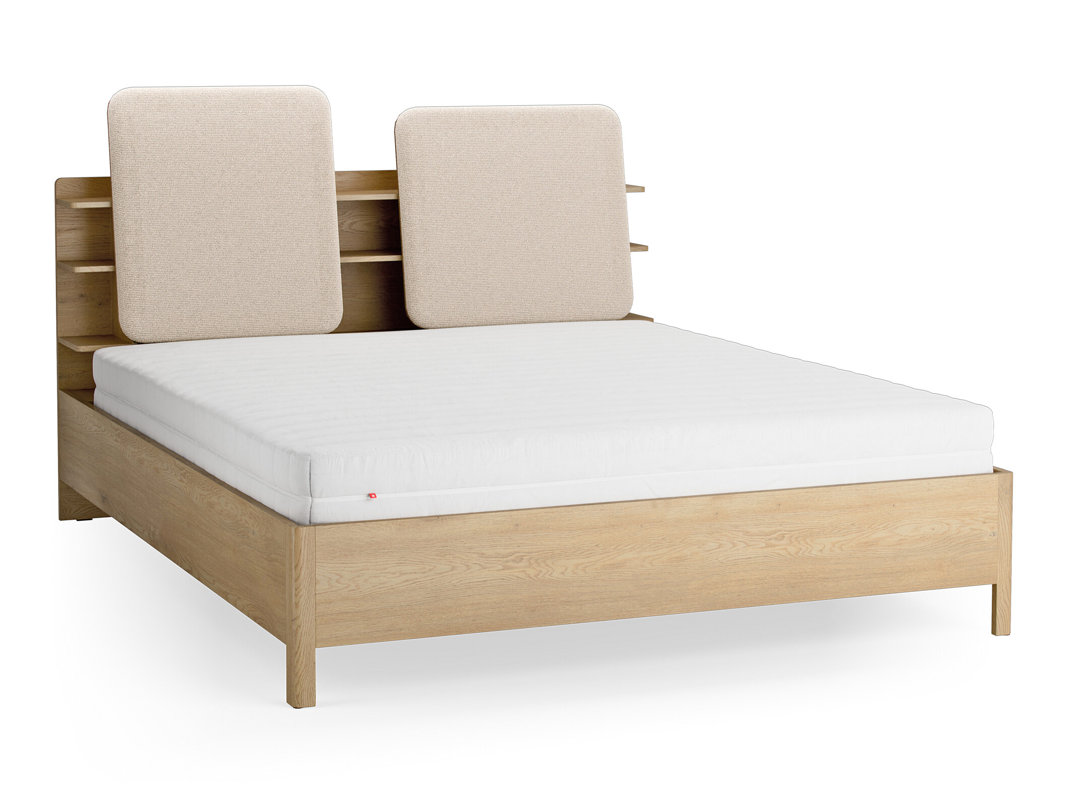 Ágy Ruvcamu 109 (Tölgy + Ekrü fehér)