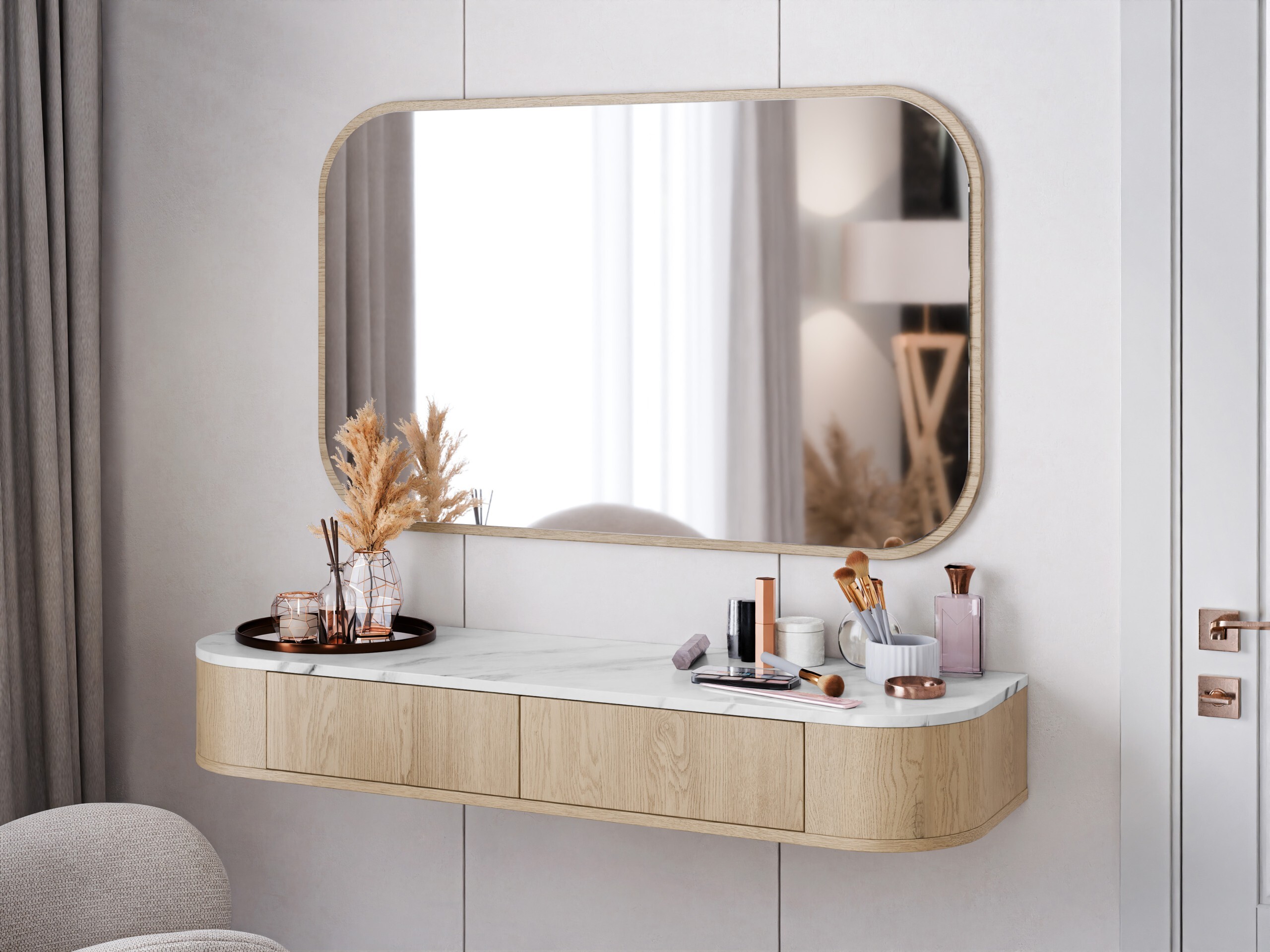 Tükör Comfivo Memoras