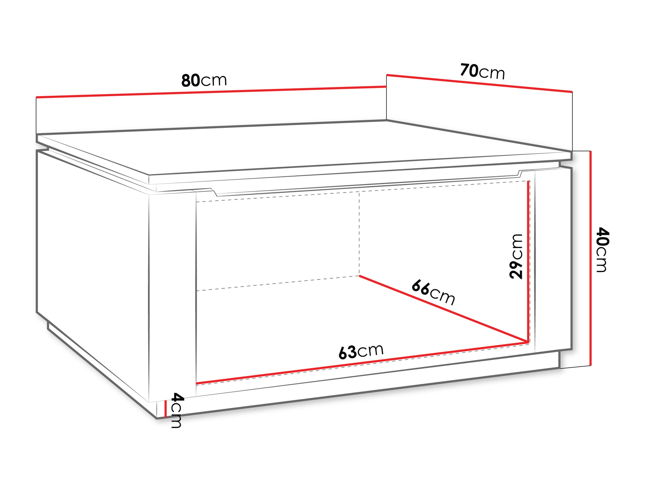Dohányzóasztal Comfivo Ovitas