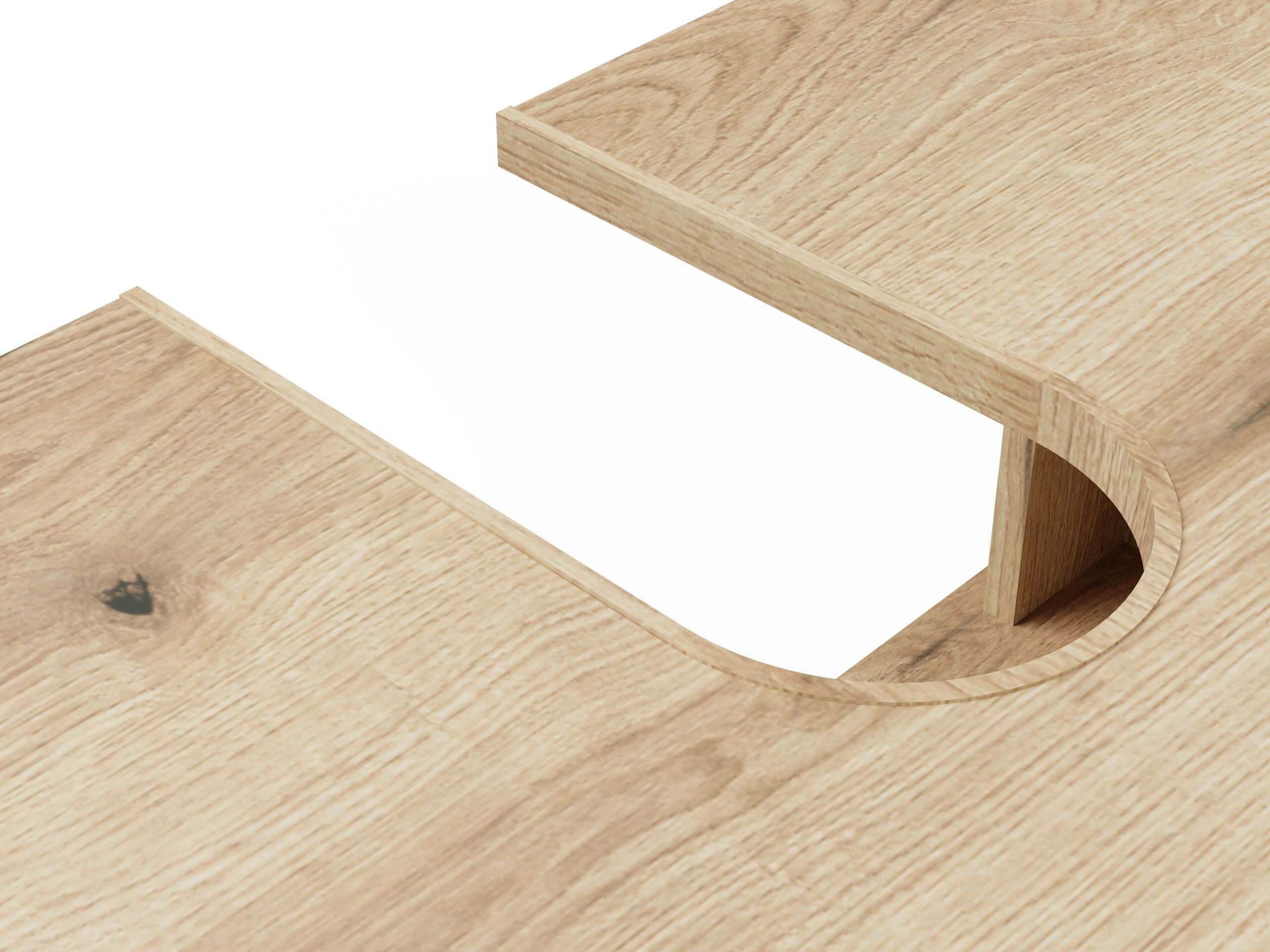 Fali szekrény mosdónak Mandeville 363 (Tölgy)