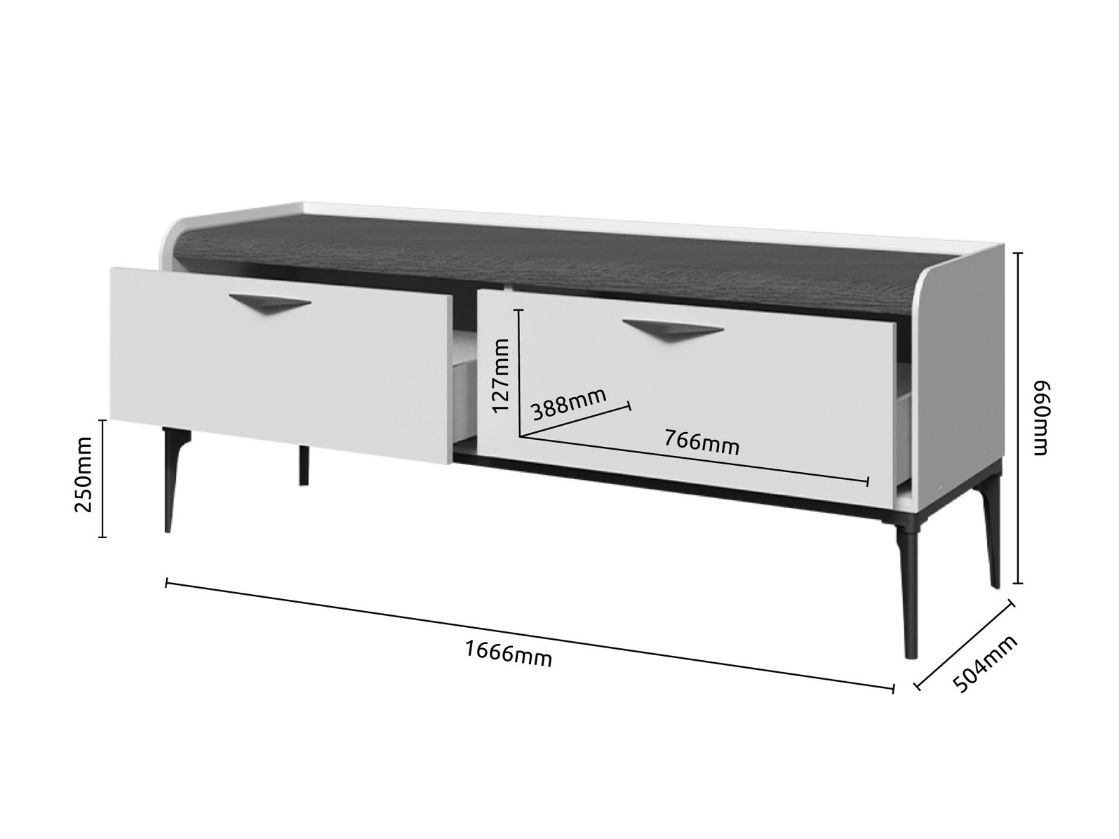 TV-állvány Melciri 100
