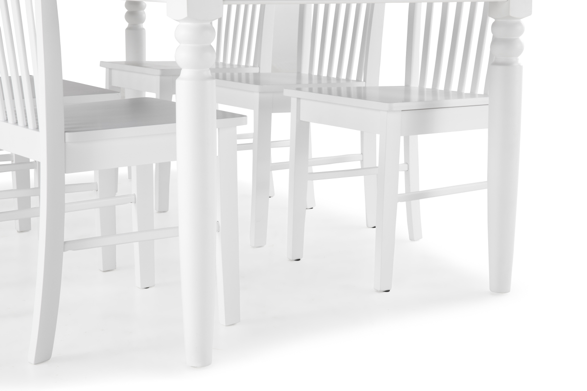 Étkezőgarnitúra Scandinavian Choice 649 (Fehér + Fekete)