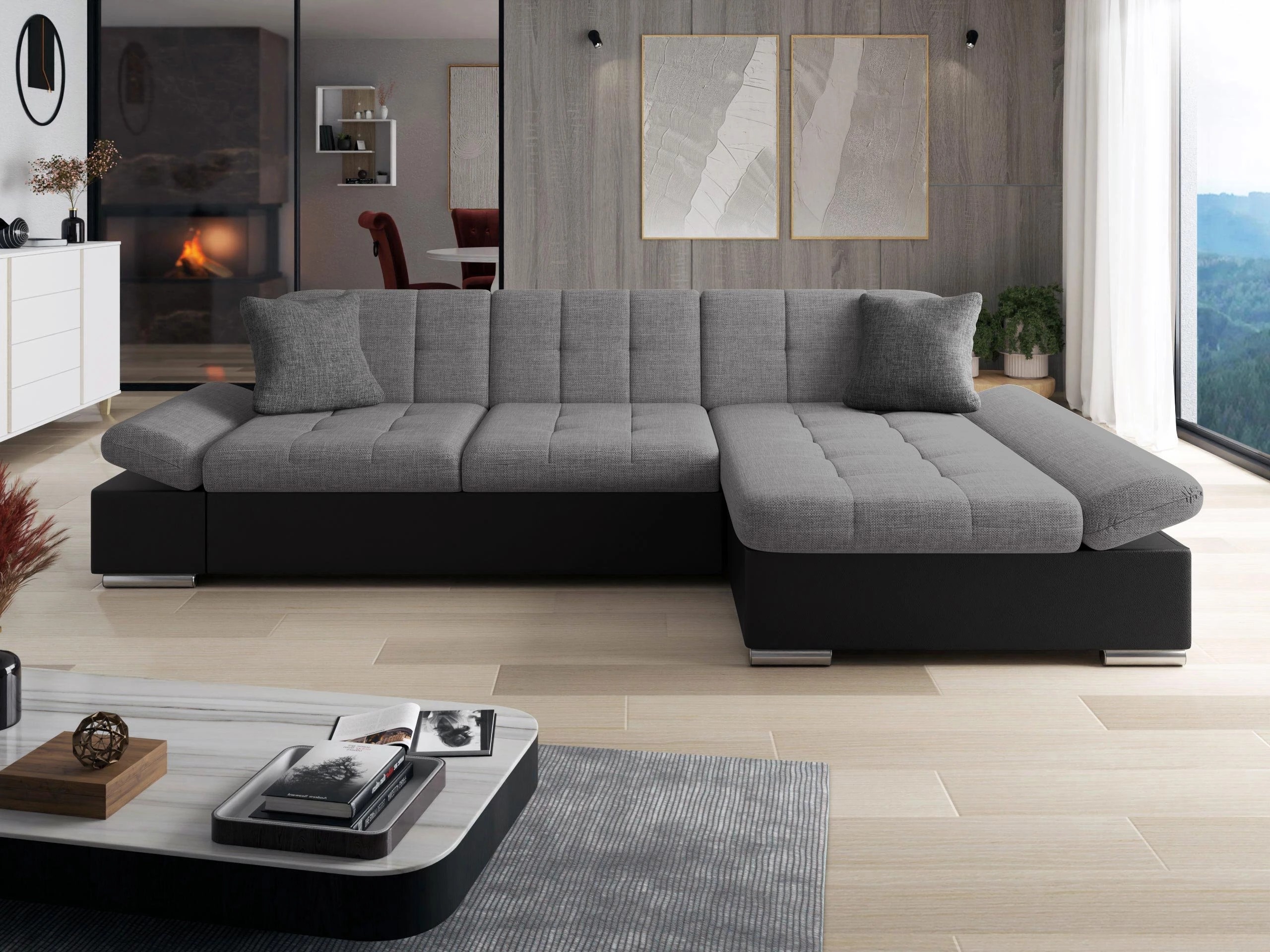 Sarokkanapé Comfivo Serenitas (Soft 011 + Lux 05 + Lux 06)