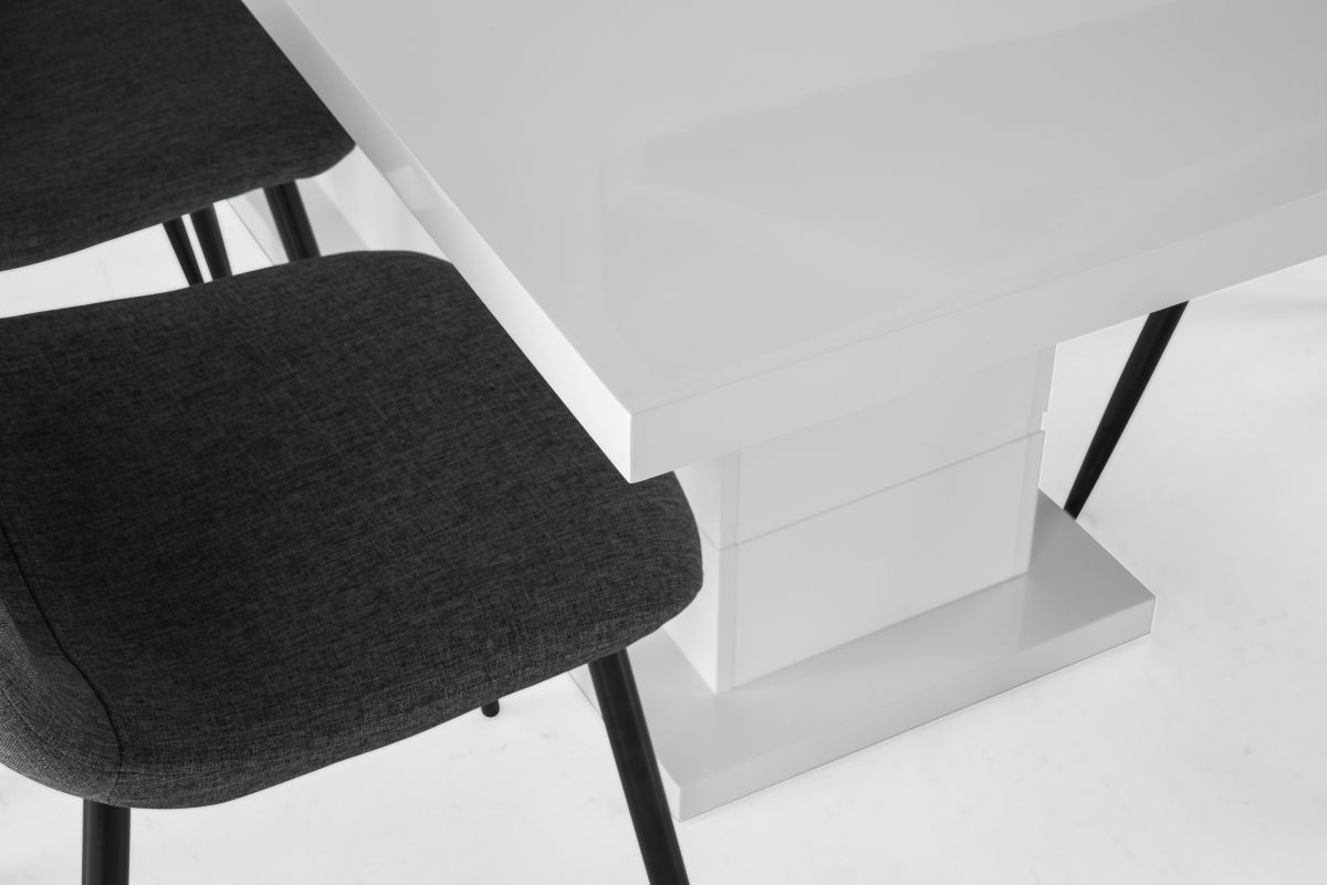 Étkezőgarnitúra Scandinavian Choice 624 (Szürke + Fekete)