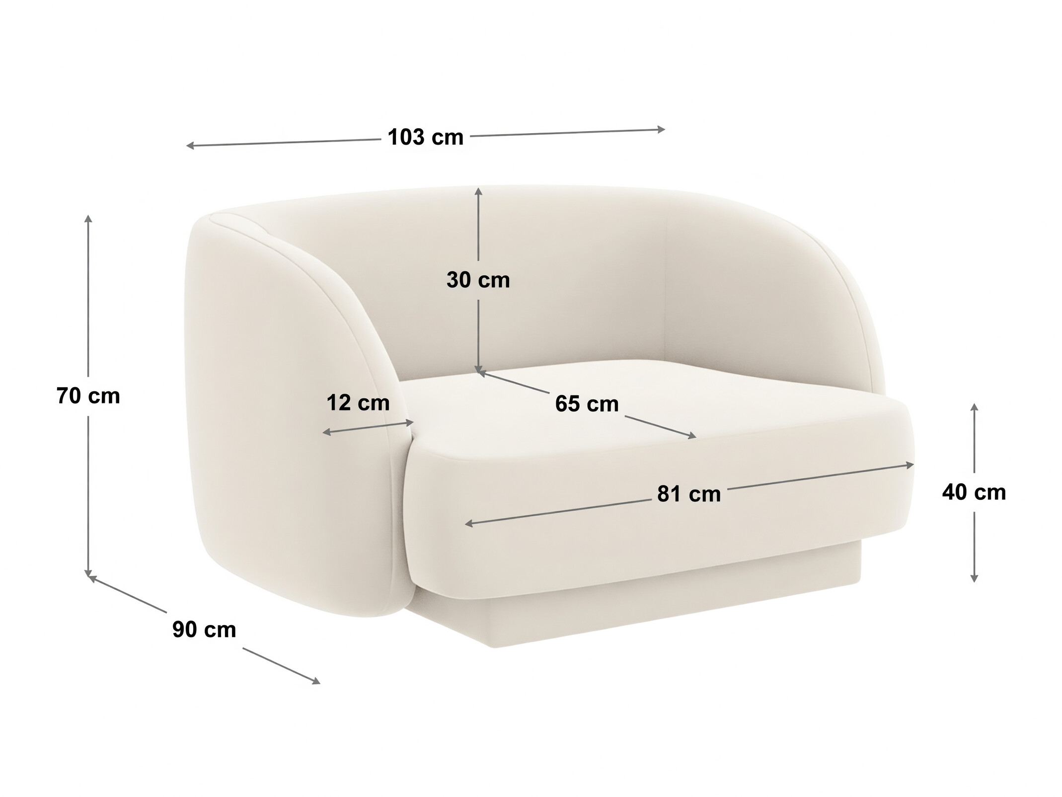 Fotel Tivlomi 111 (Bluvel 77)