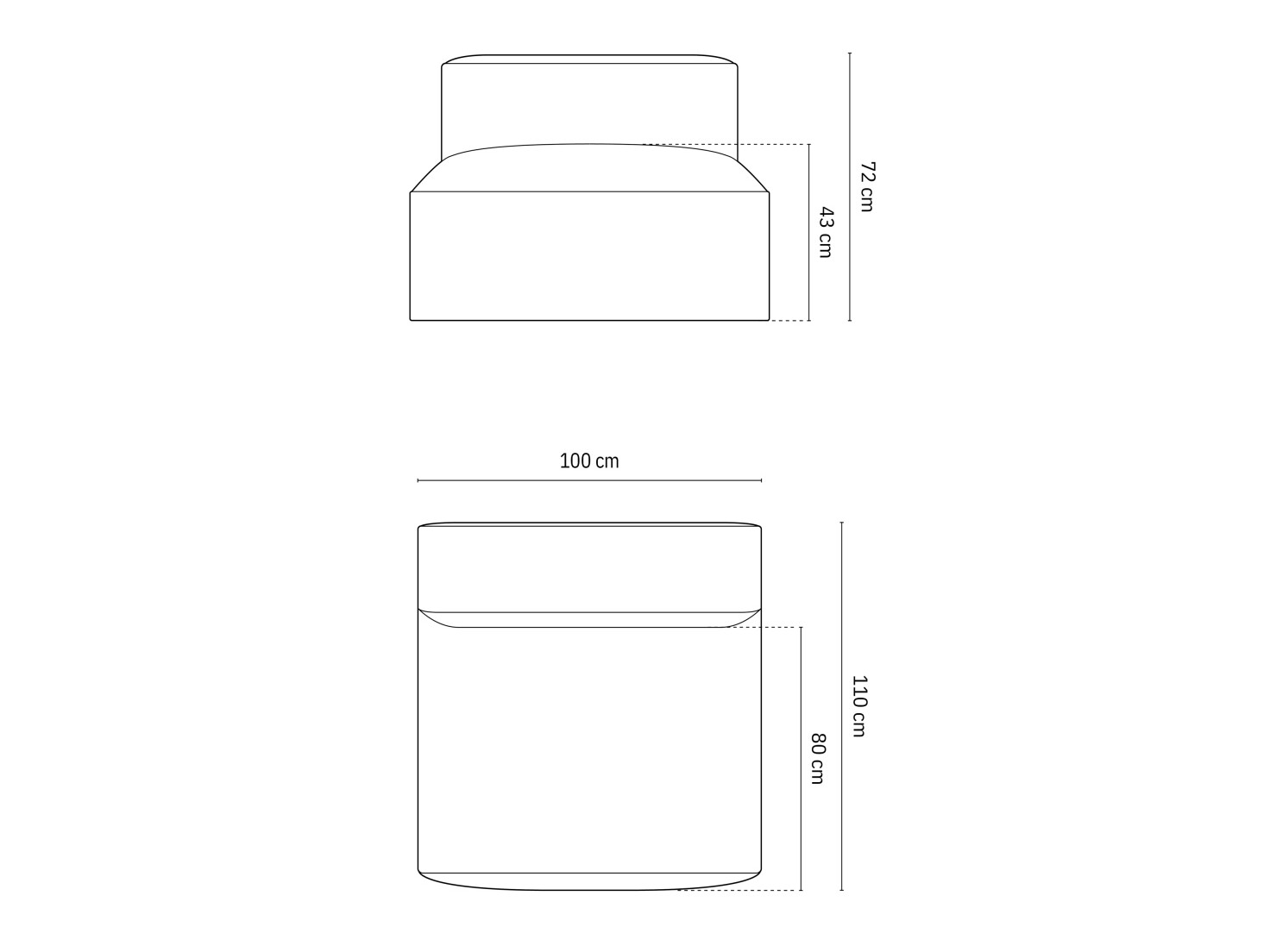 Moduláris fotelek Beckley F115 (Paris Cream)