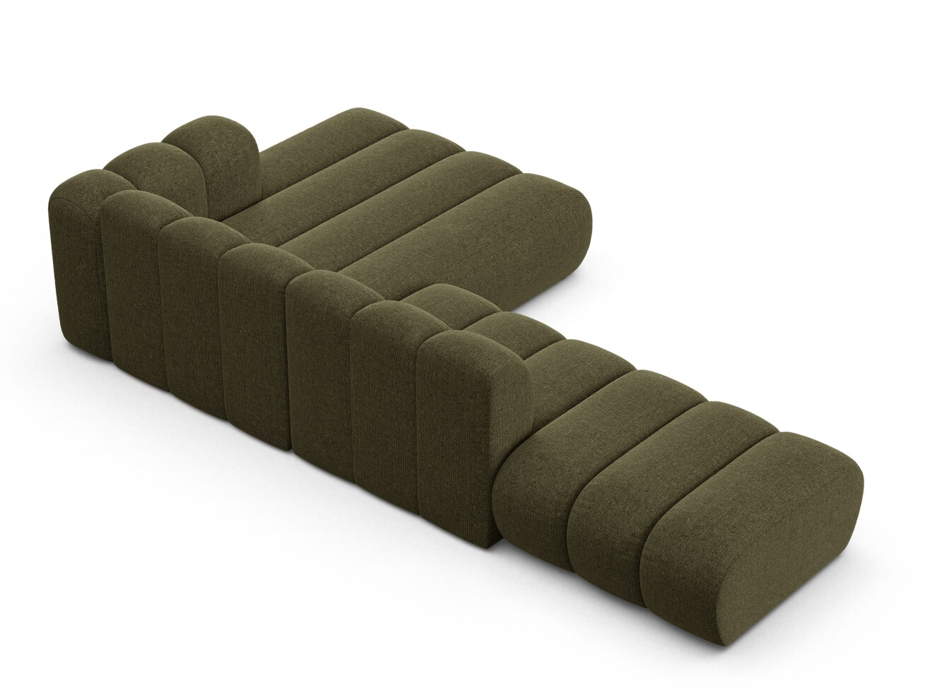 Moduláris sarokkanapé Cirleve 105 (Eden 12 Olíva)