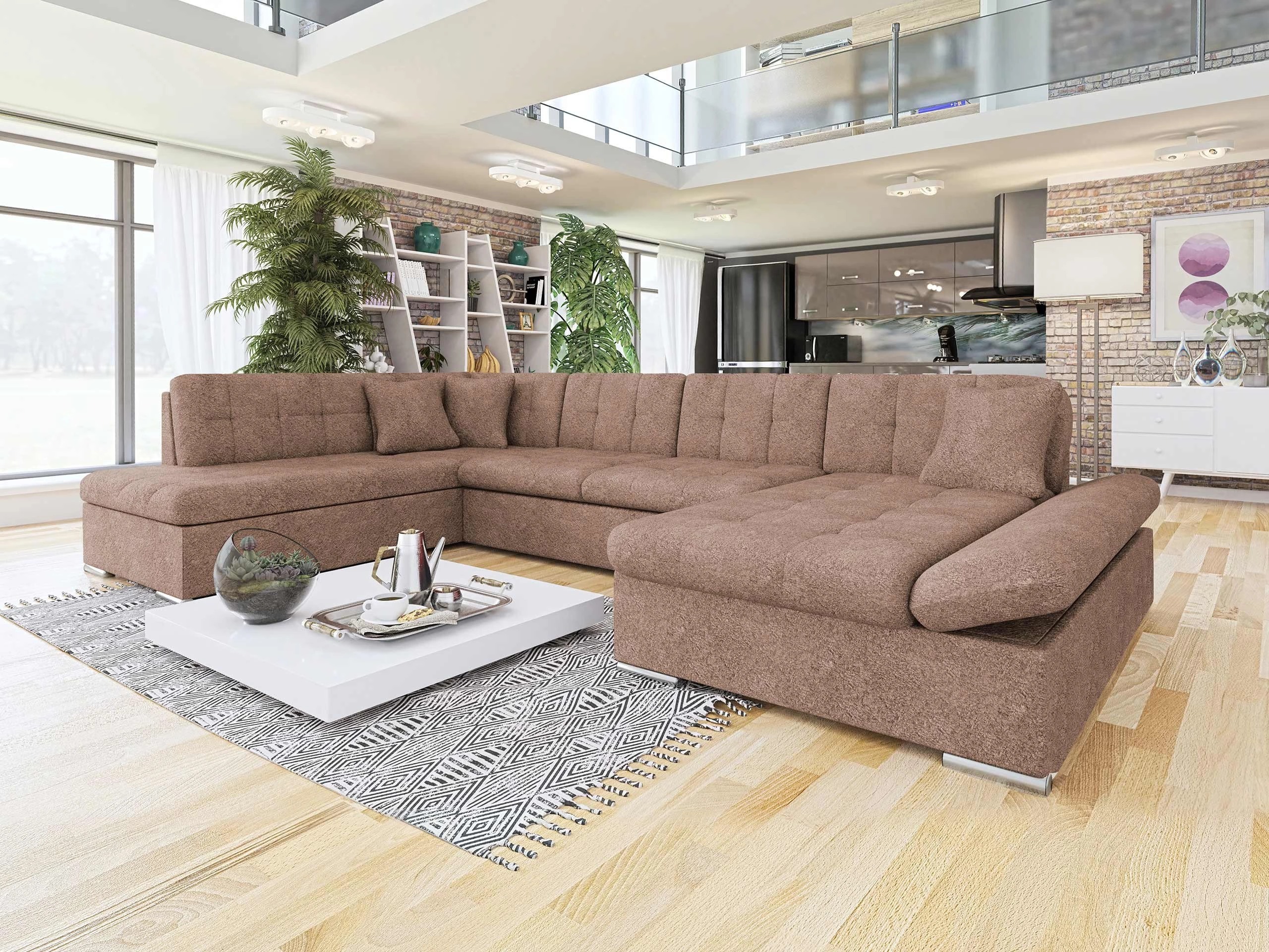 Sarokkanapé Comfivo Tilia I (Coral 45)