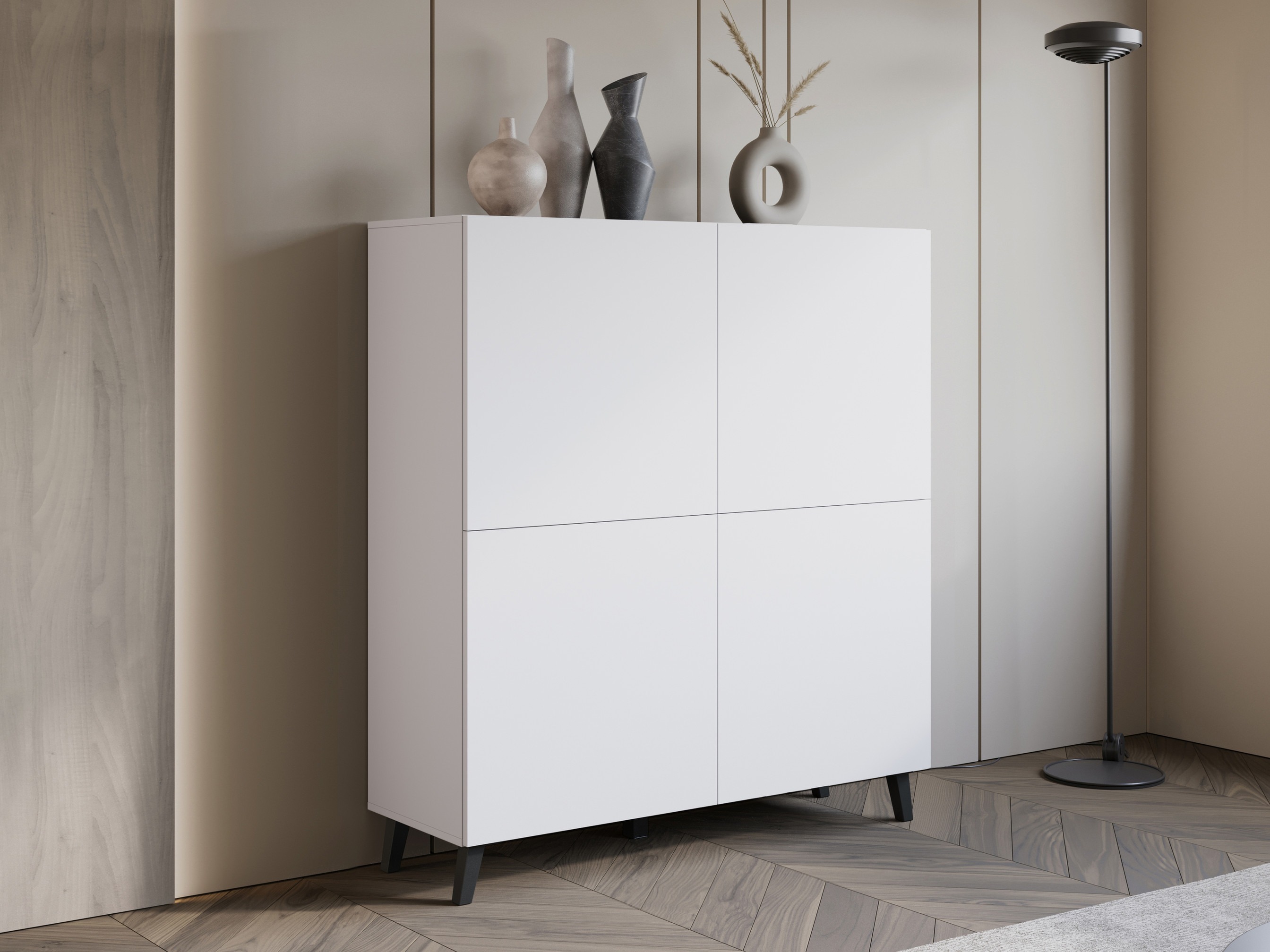 Szekrény Levtive 100 (Fehér)