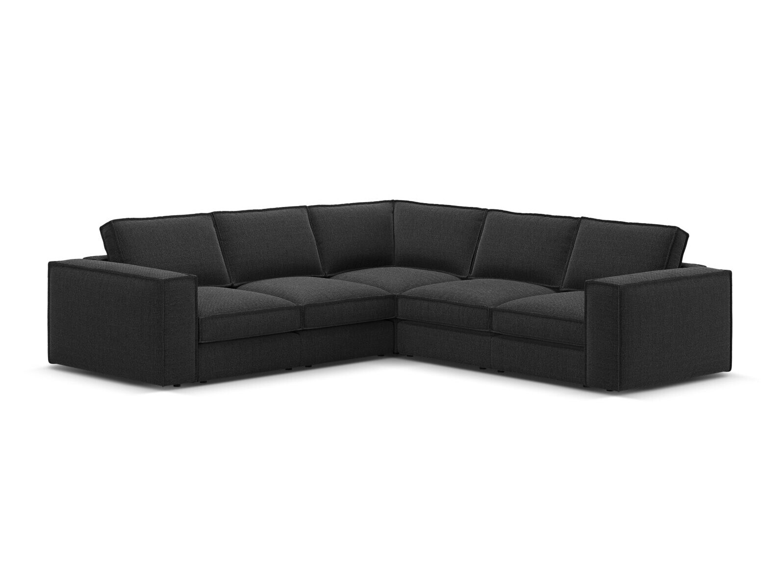 Moduláris sarokkanapé Dalodei 113 (Babel Black)