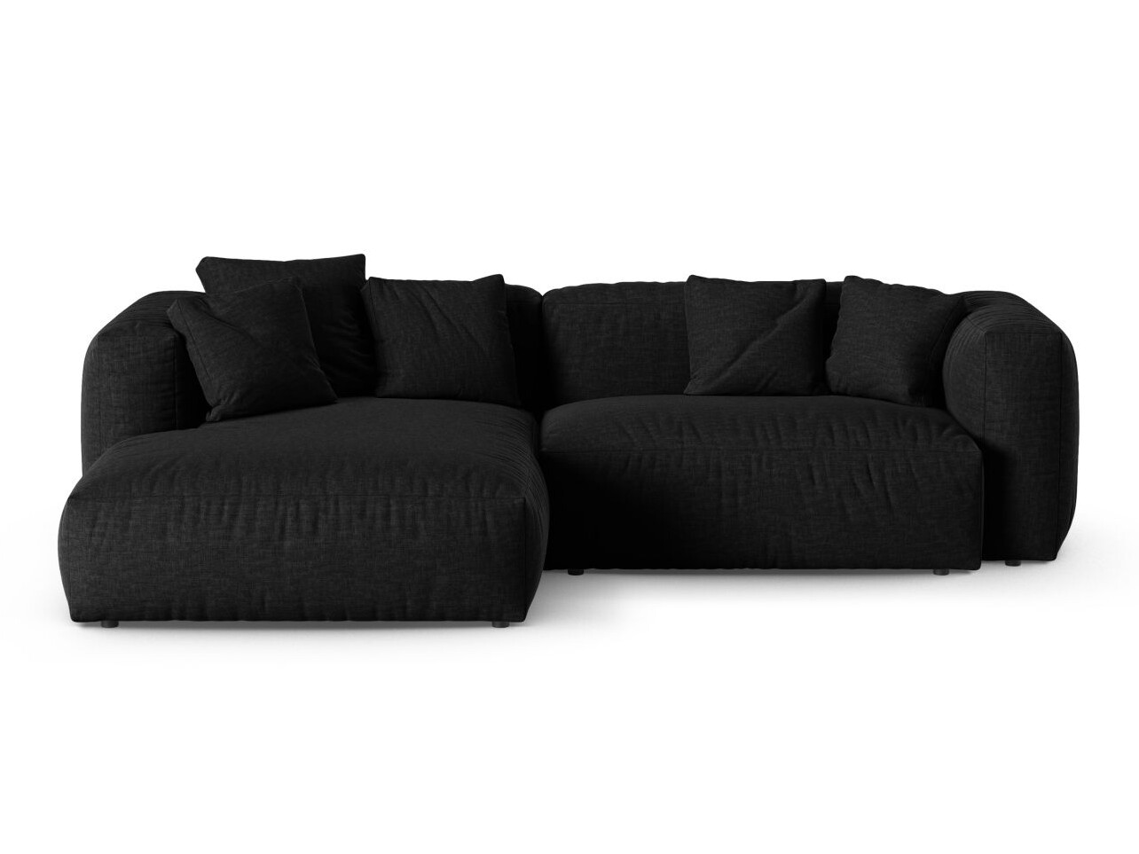 Moduláris sarokkanapé Sorcoro 123 (Boston Black)