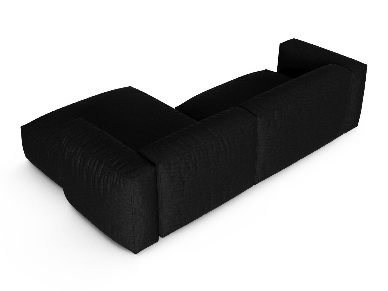 Moduláris sarokkanapé Sorcoro 123 (Boston Black)
