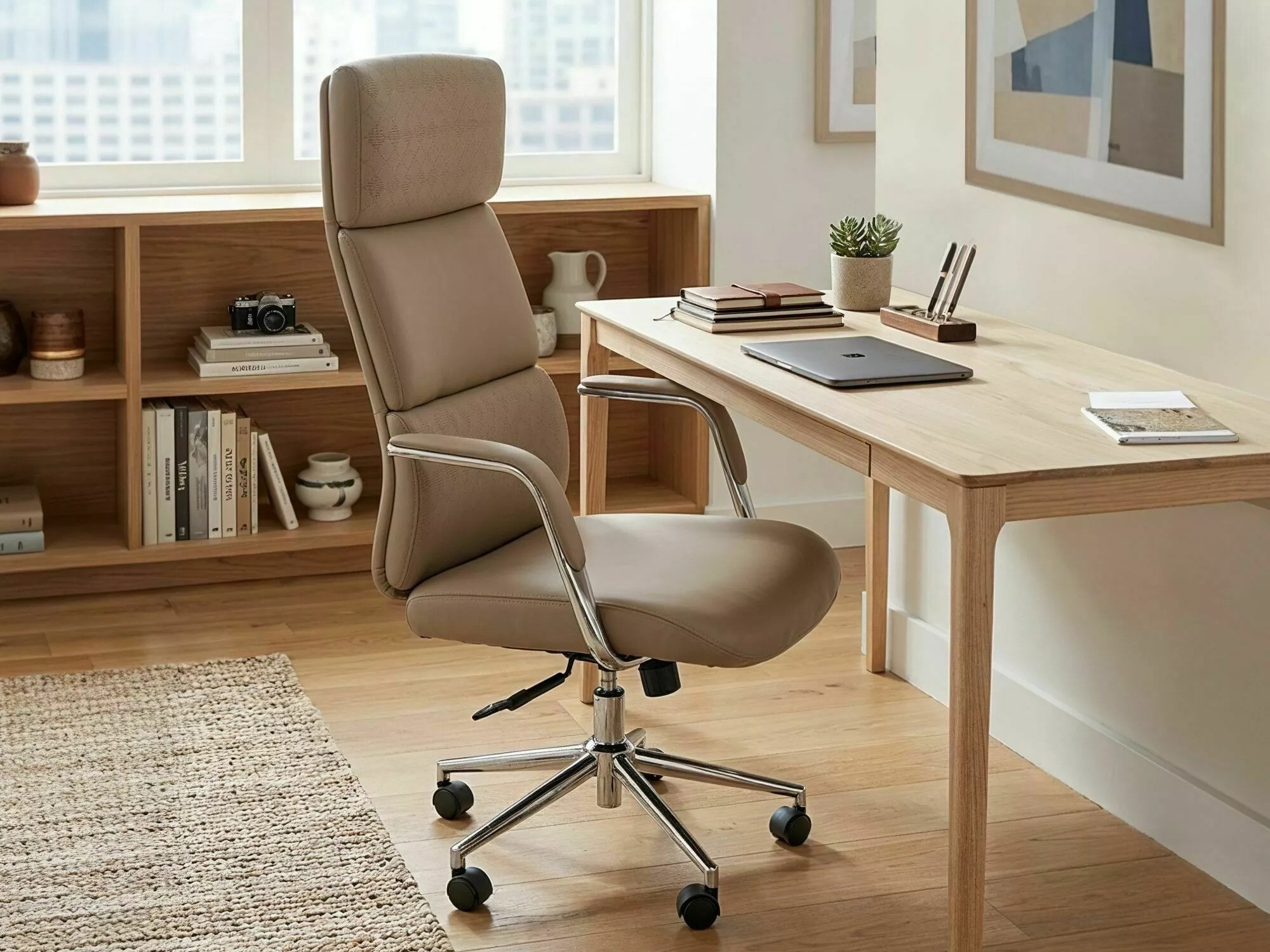 Irodai szék Detroit 950 (Krém)