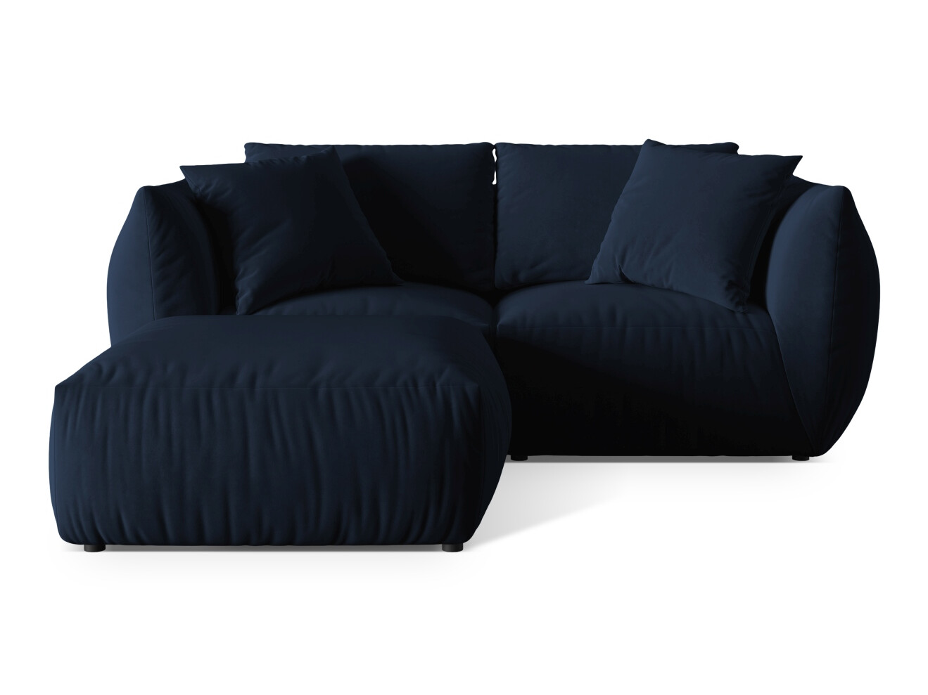 Moduláris sarokkanapé Ruvmone 110 (Casino Deep Blue)