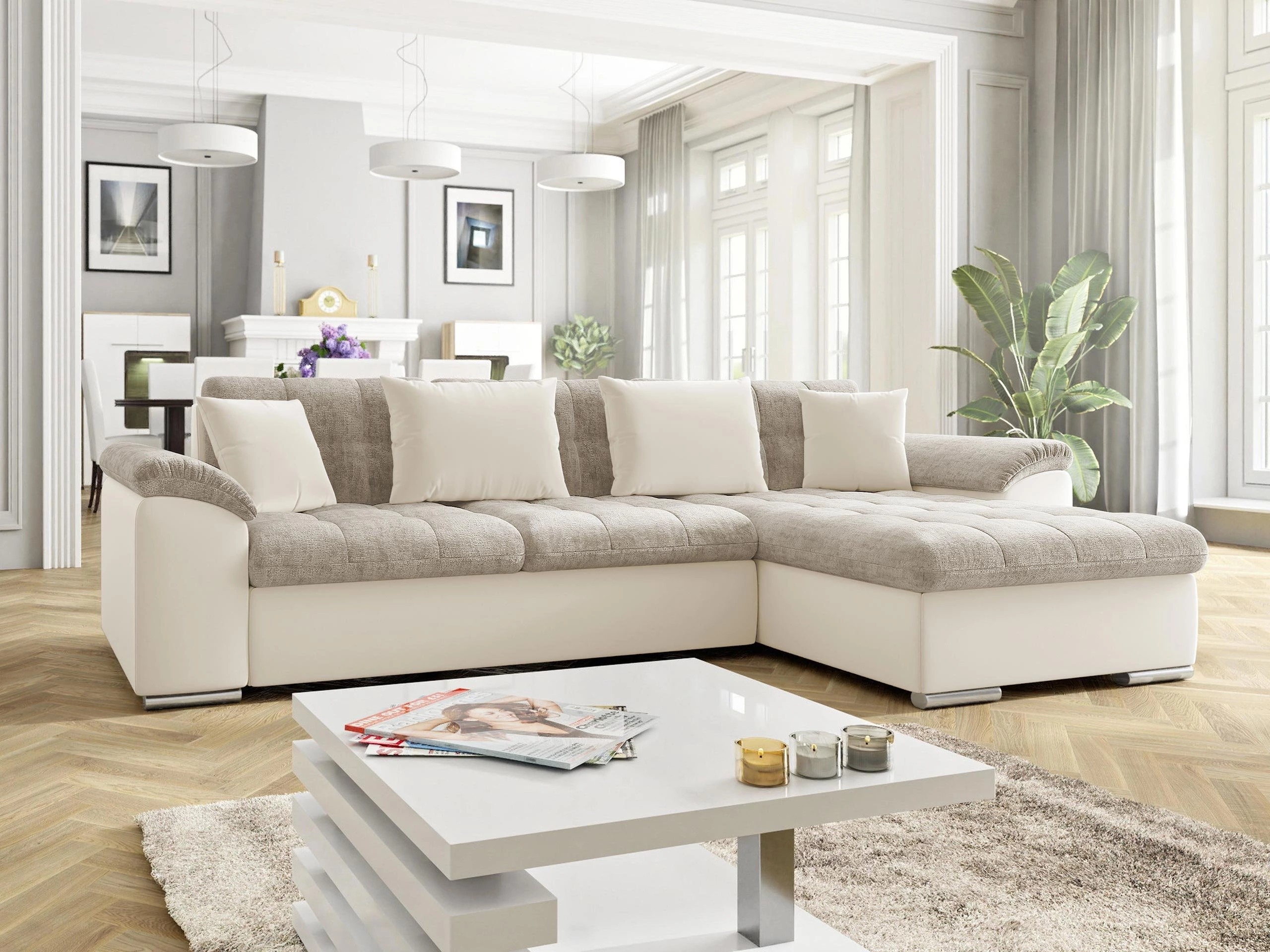 Sarokkanapé Comfivo Mica (Magic Velvet 2250 + Miu 2041)