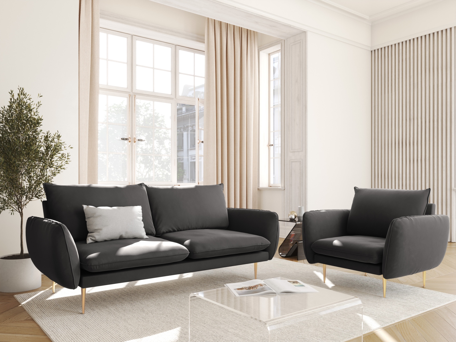 Fotel Ferlevi 110 (Bluvel 18)
