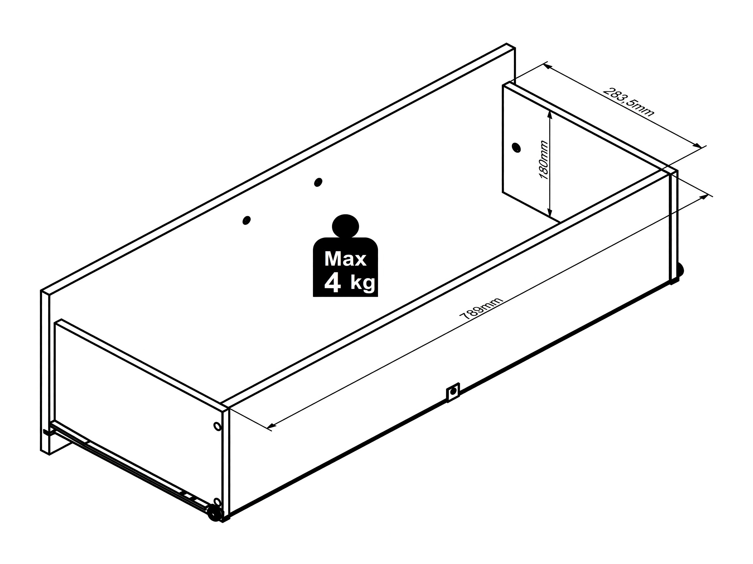 Komód Nudali 105