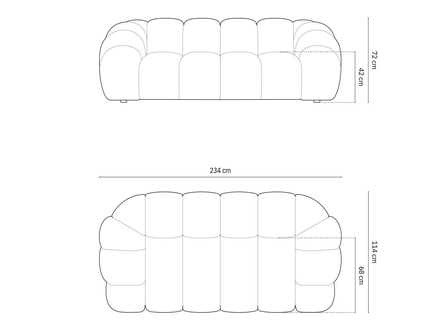 Kanapé Cirnolu 106 (Bubble 15)