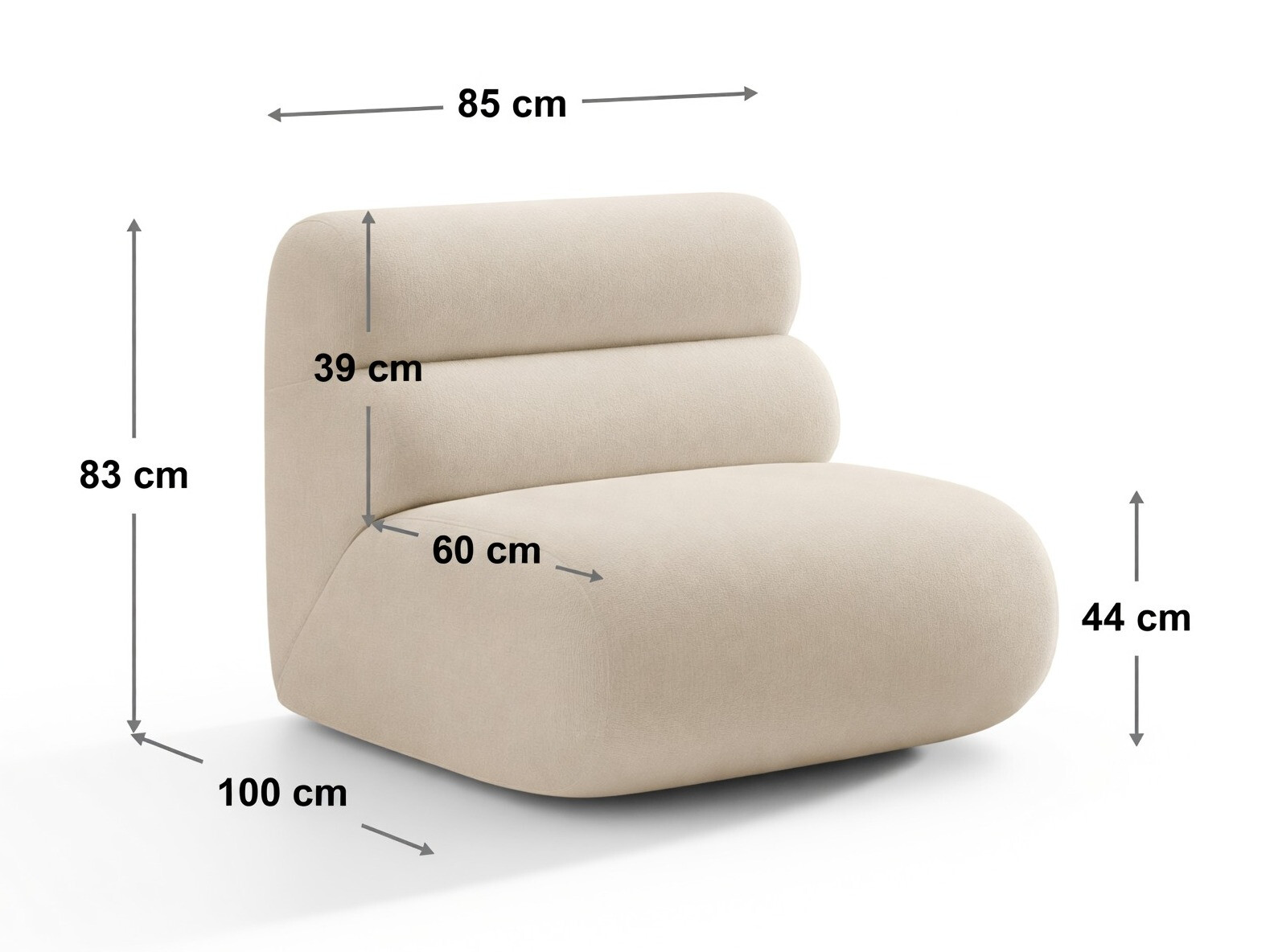 Moduláris ülőgarnitúra Cirbeno 106 (Baloo 2090)