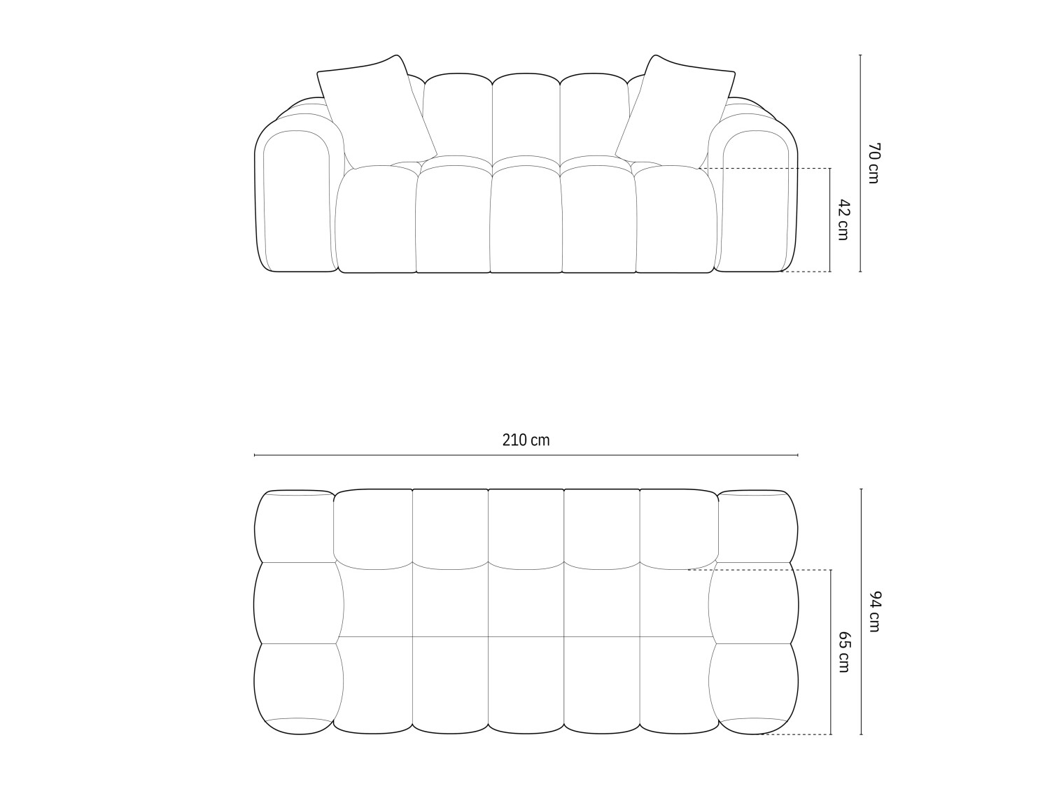 Kanapé Mondelo 101 (Bluvel 30)