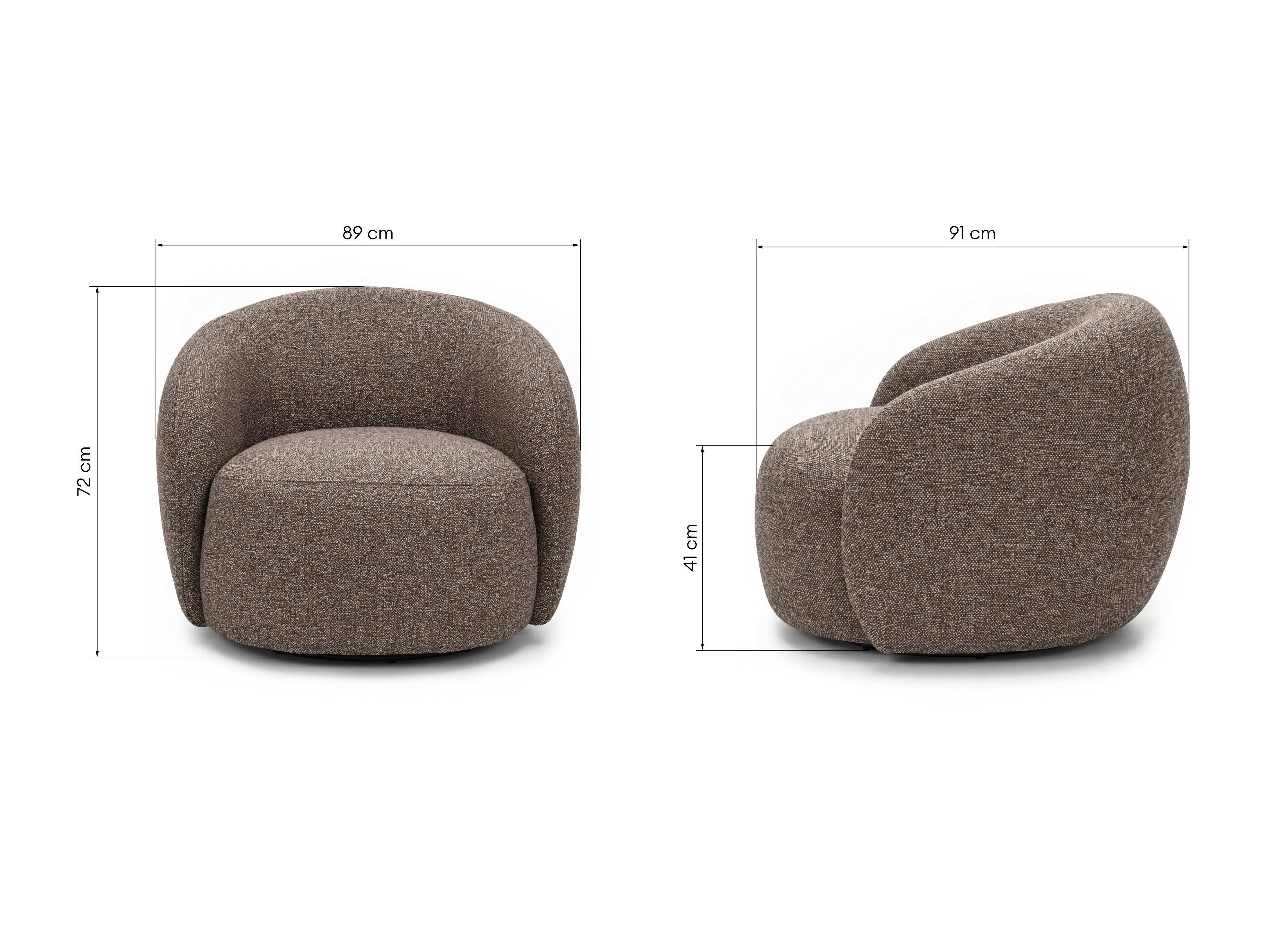Fotel Burleson 810 (Barna)
