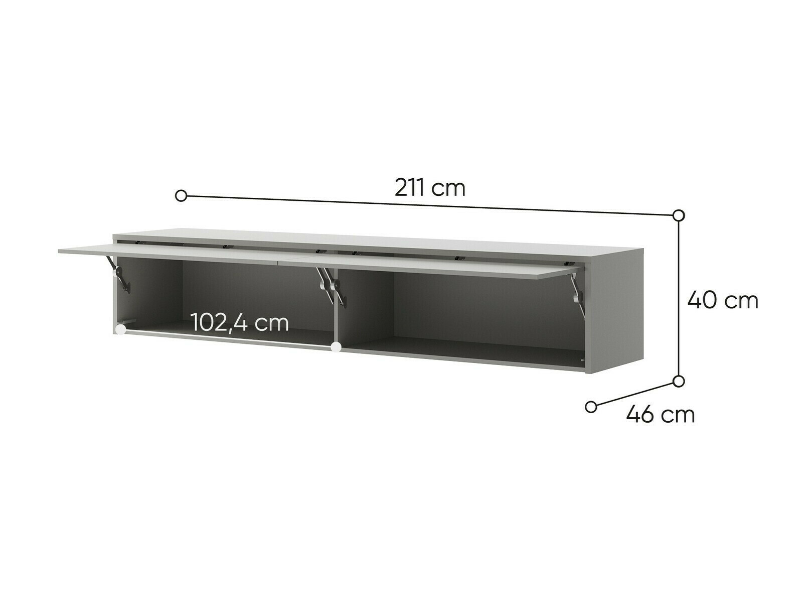 Fali szekrény SH12088