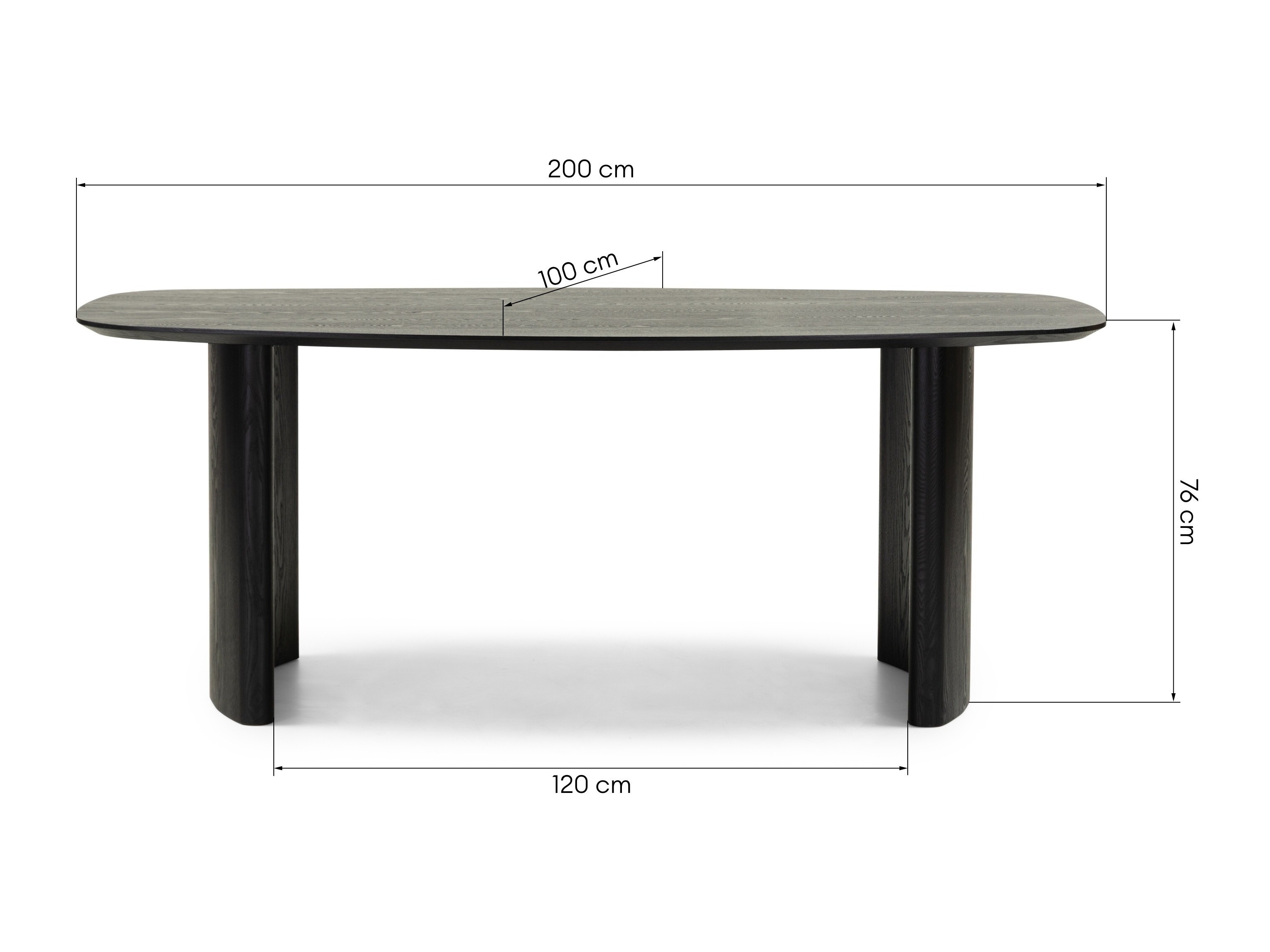 Asztal Burleson 290 (Hamu)