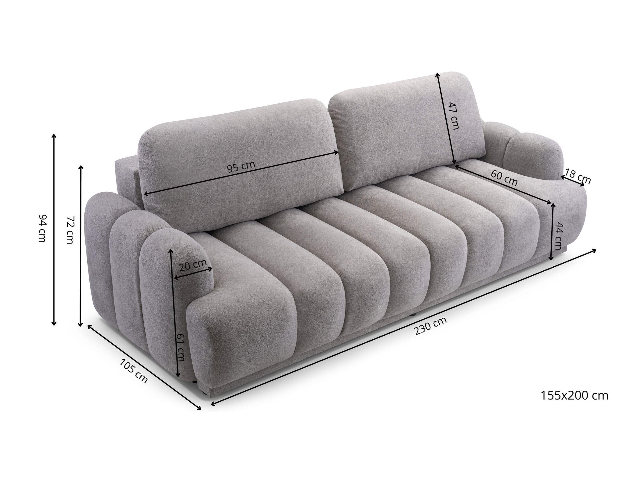 Kanapéágy Lufkin 131 (Gerra 65)