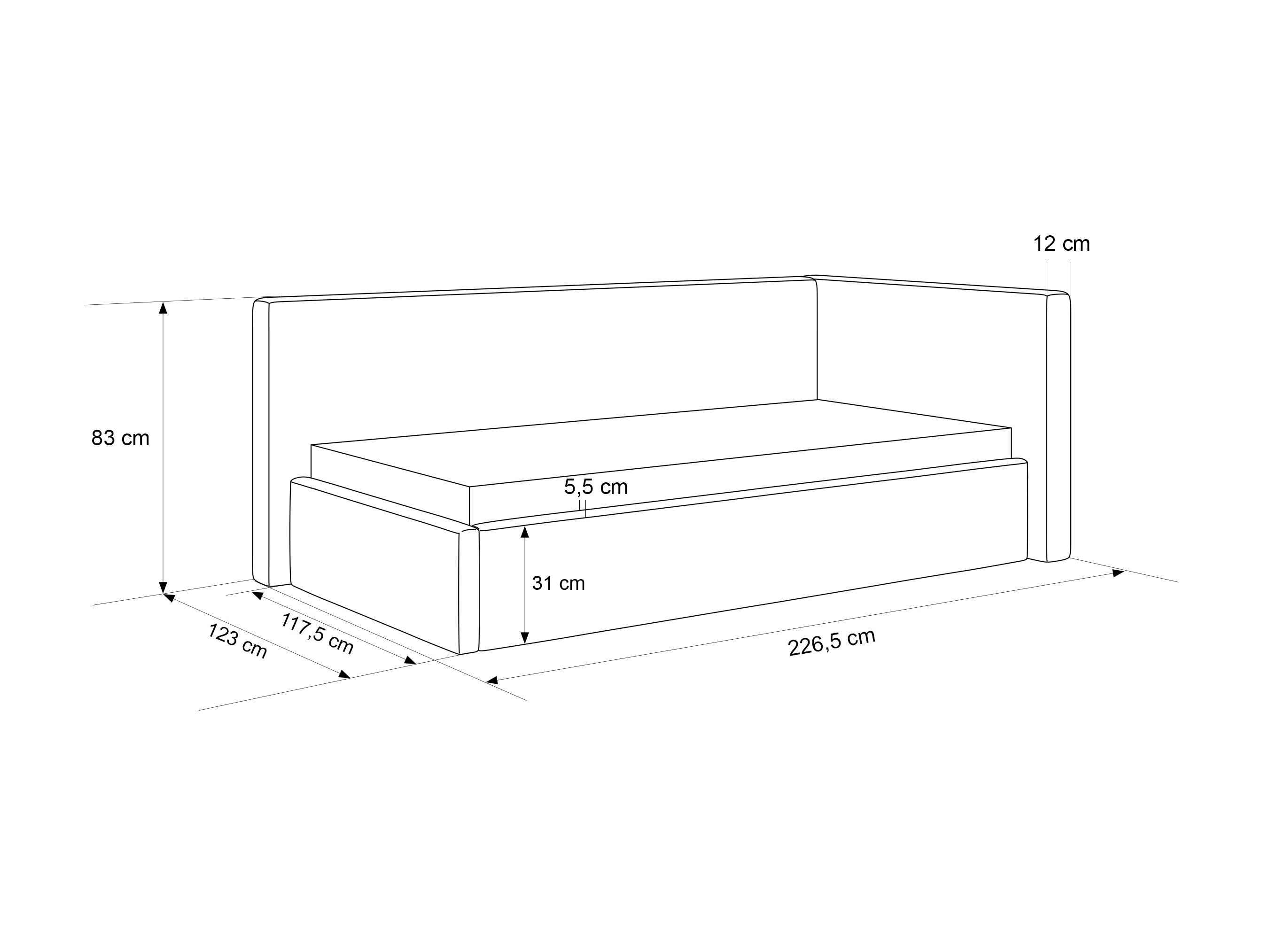 Ágy Martinez 132 (Sand 12)