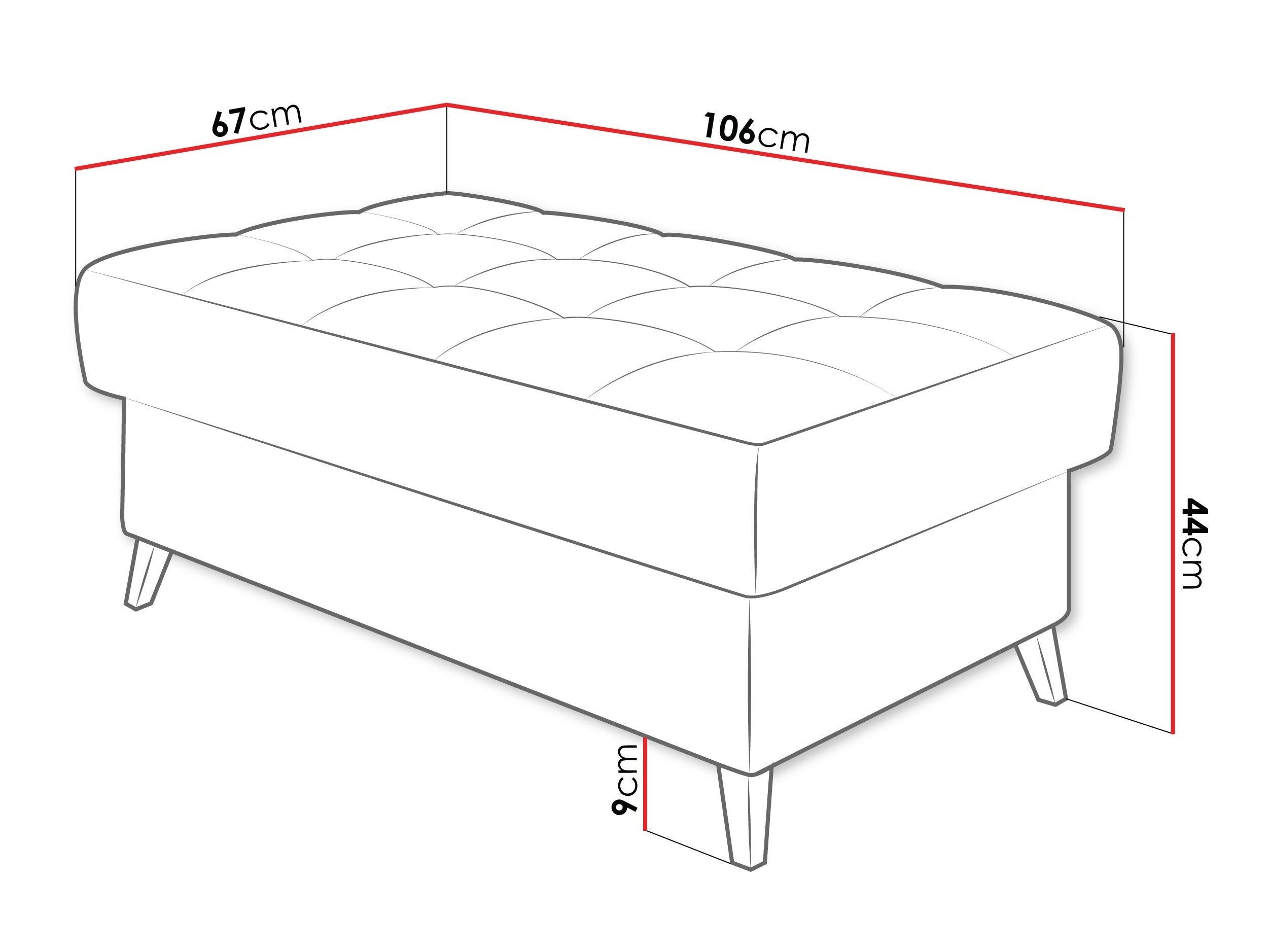 Kárpitozott pad Comfivo Agnus (Baloo 2073)