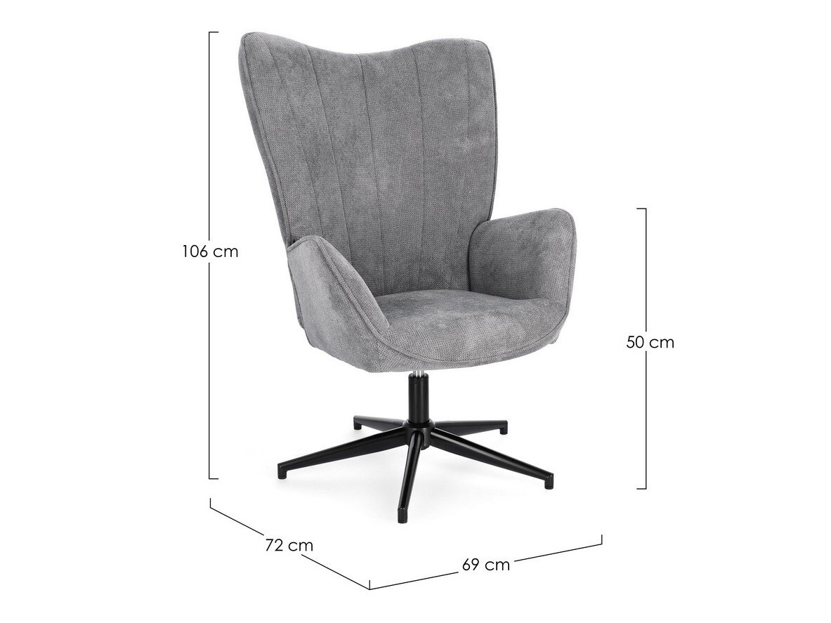 Fotel Keizer 258 (Szürke)