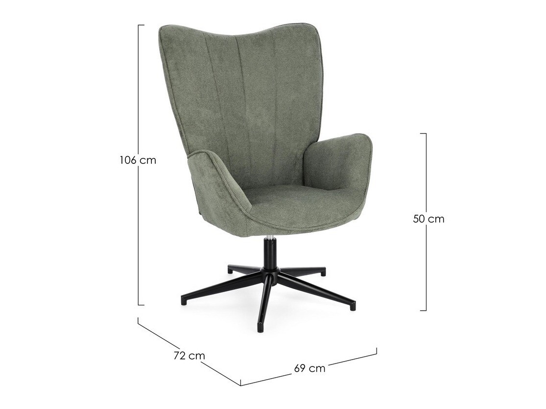 Fotel Keizer 258 (Zöld)